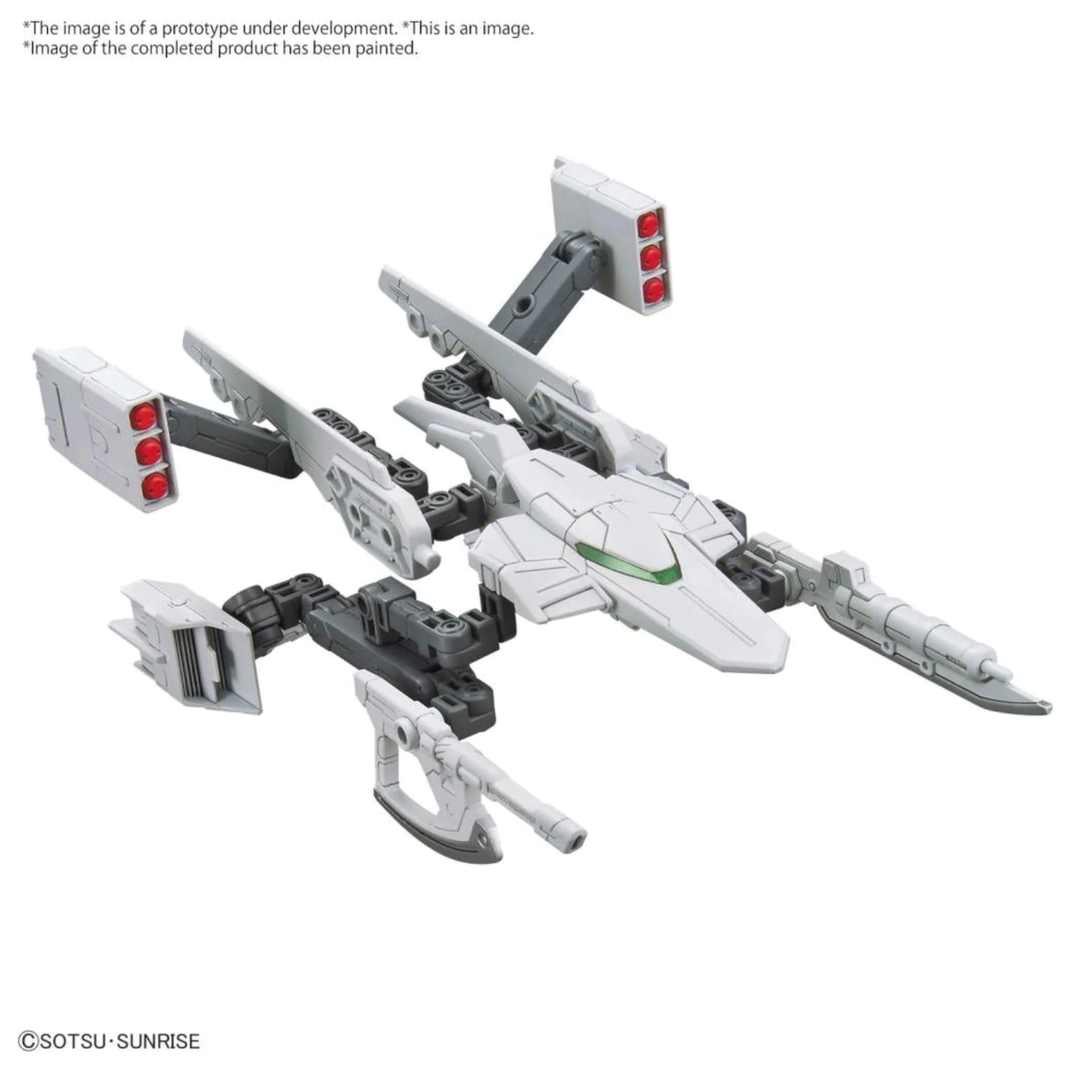 GUNDAM Optionsteile Set Gunpla 13 (Gunpla Battle Arm Arms) Modellbausatz Produktfoto