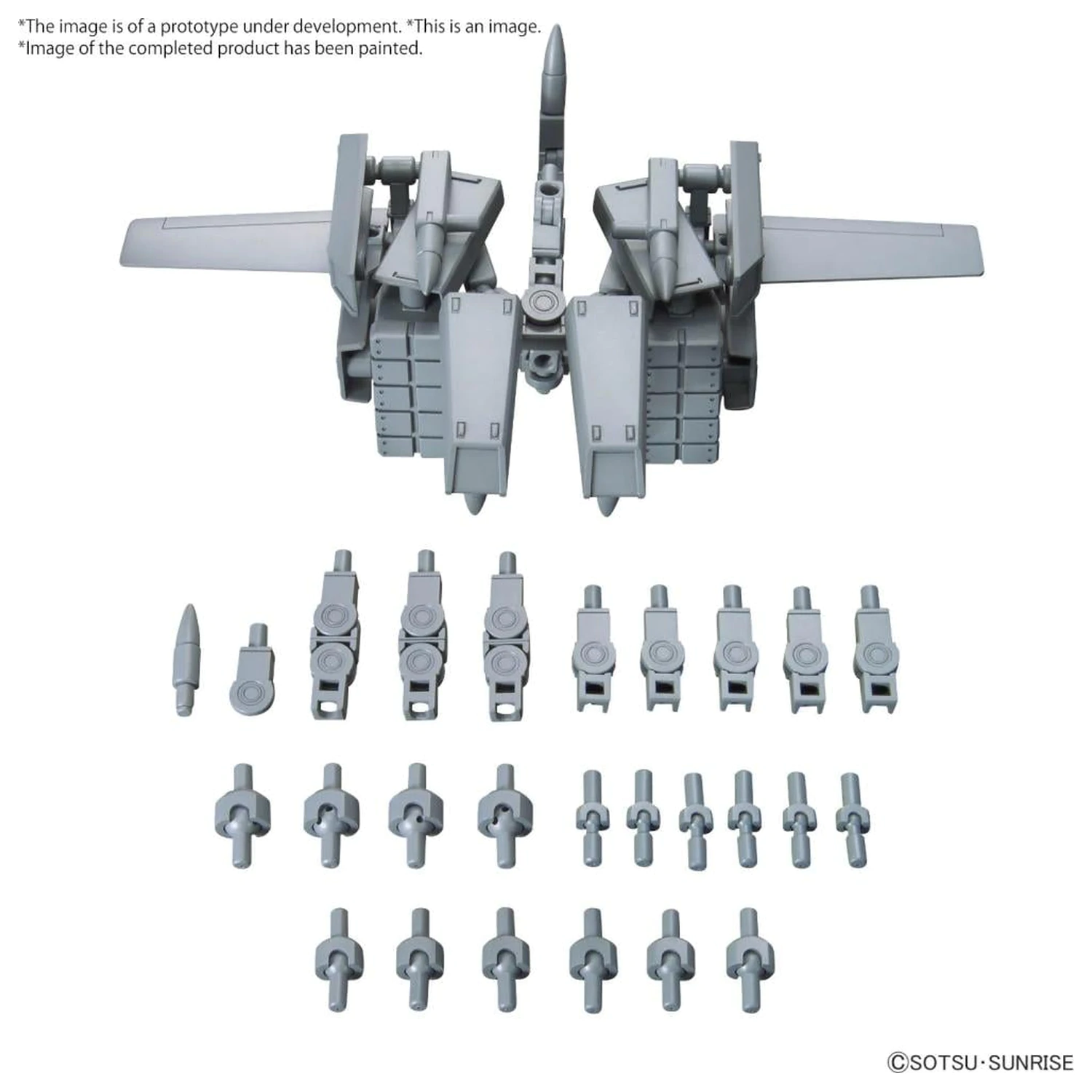 GUNDAM Optionale Teile Set Gunpla 08 (Ballden Arm Arms) Modellbausatz Produktfoto