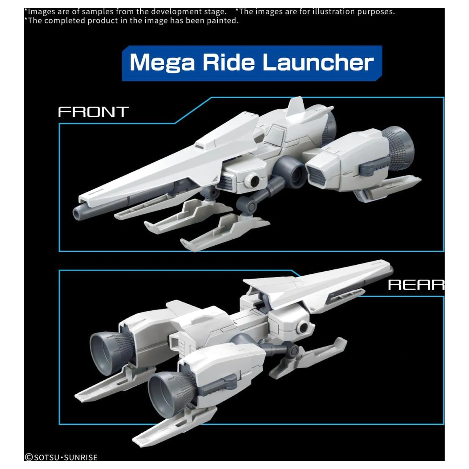 Gundam Optionale Teile Set Gunpla 20 (Ride-on Set) Modellbausatz Produktfoto
