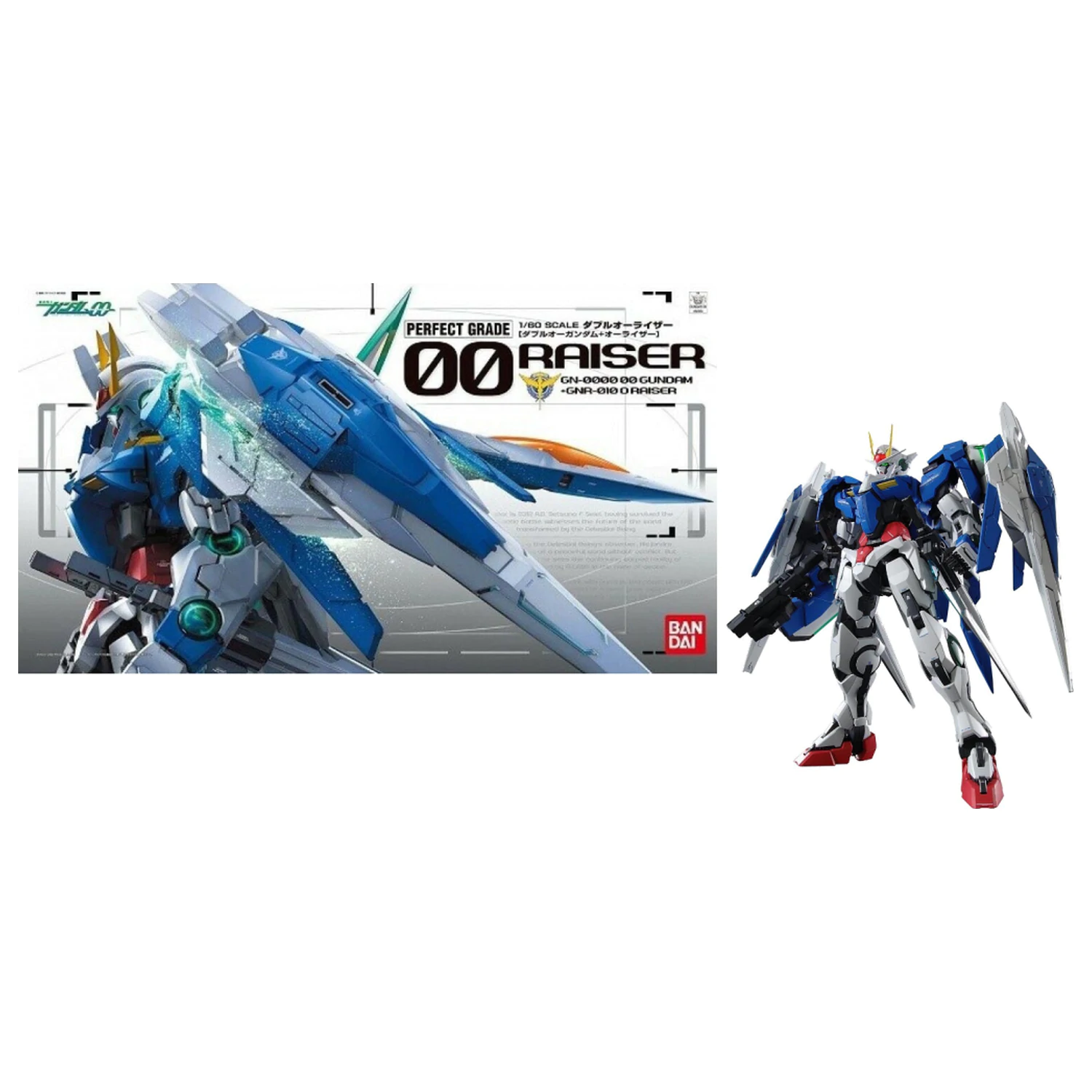 Gundam PG 1/60 Perfect Grade OO-Raiser Modellbausatz Produktfoto