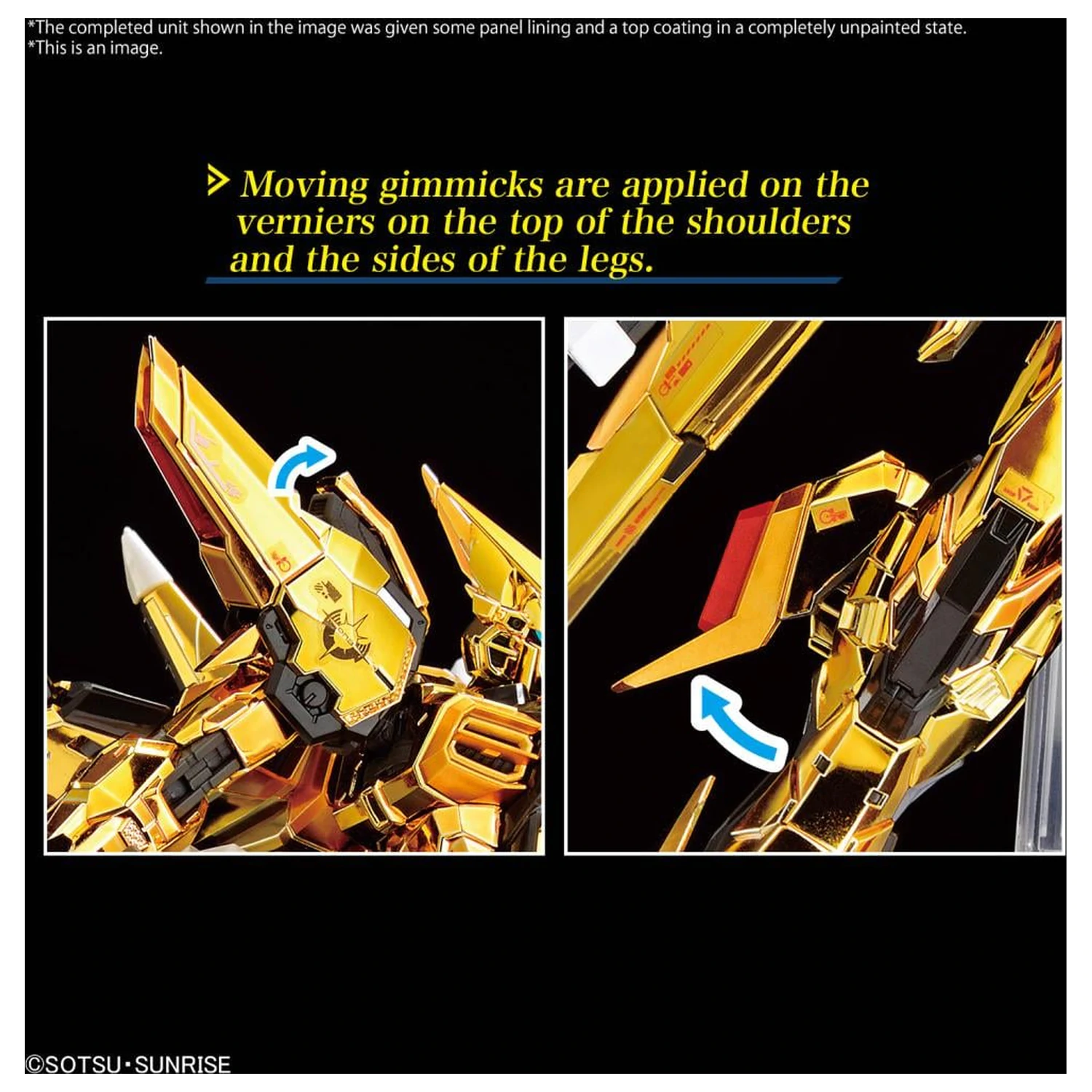 Gundam RG 1/144 Akatsuki Gundam Oowashi Einheit Modellbausatz Produktfoto