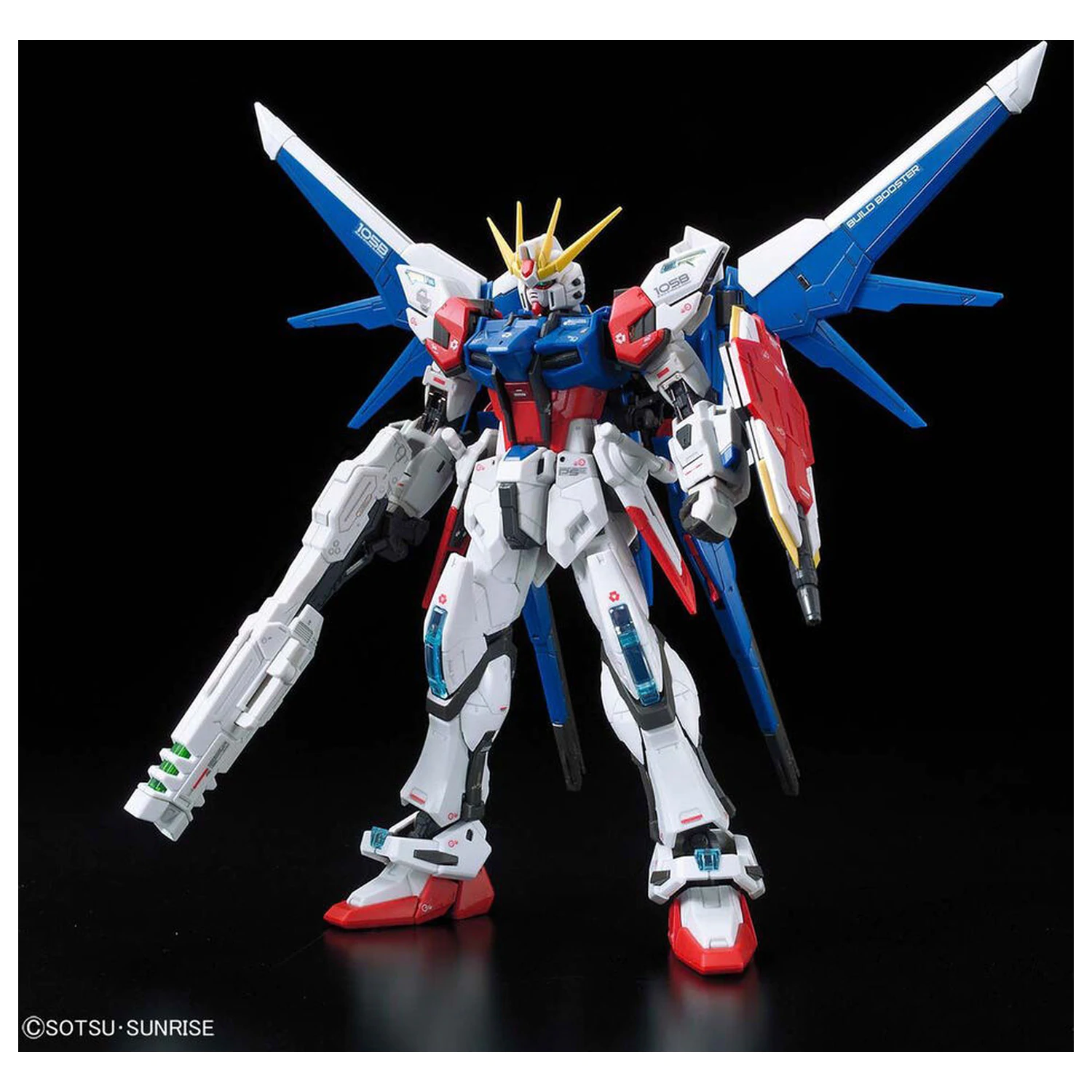 Modellbausatz RG 1/144 Build Strike Gundam Full Package Produktfoto