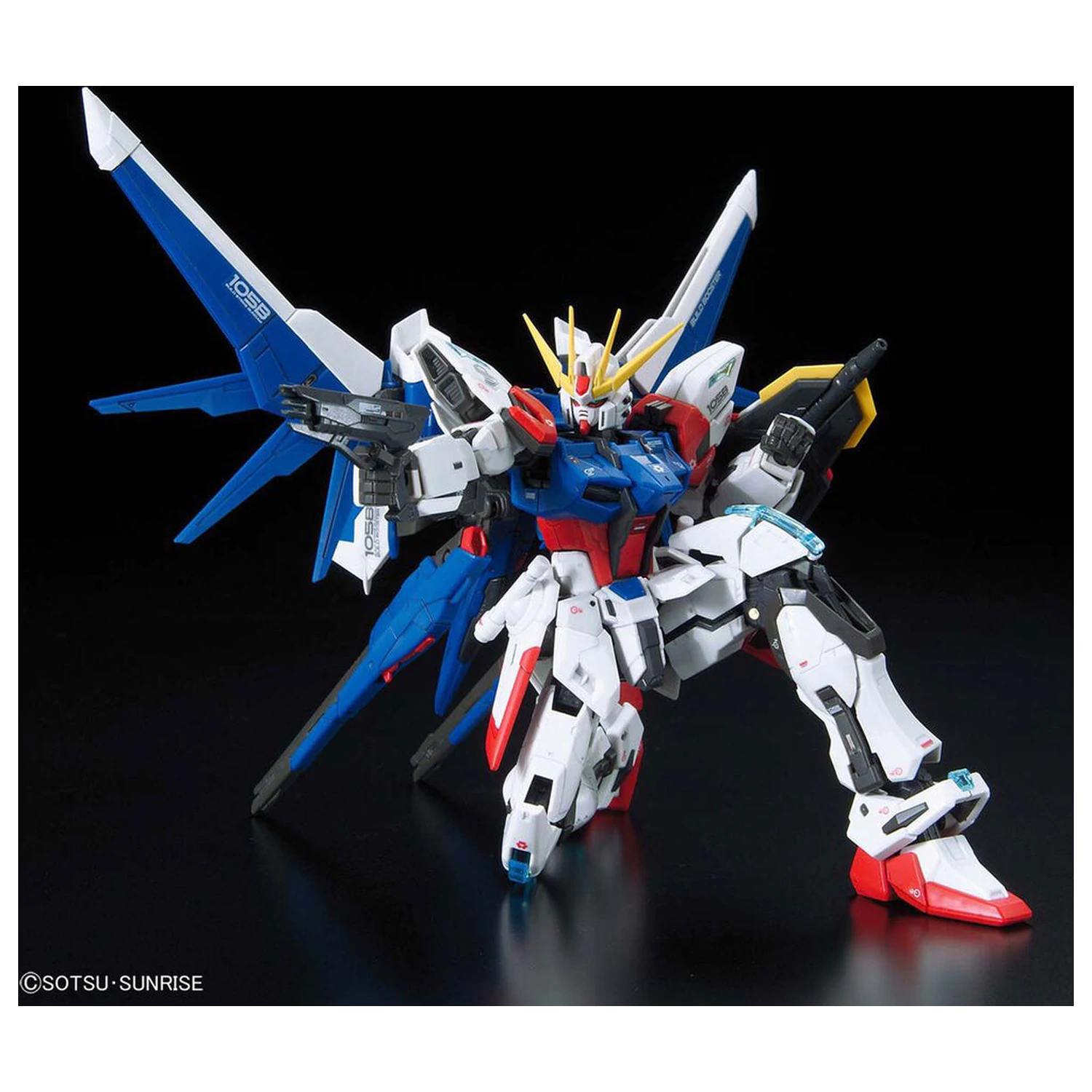 Modellbausatz RG 1/144 Build Strike Gundam Full Package Produktfoto