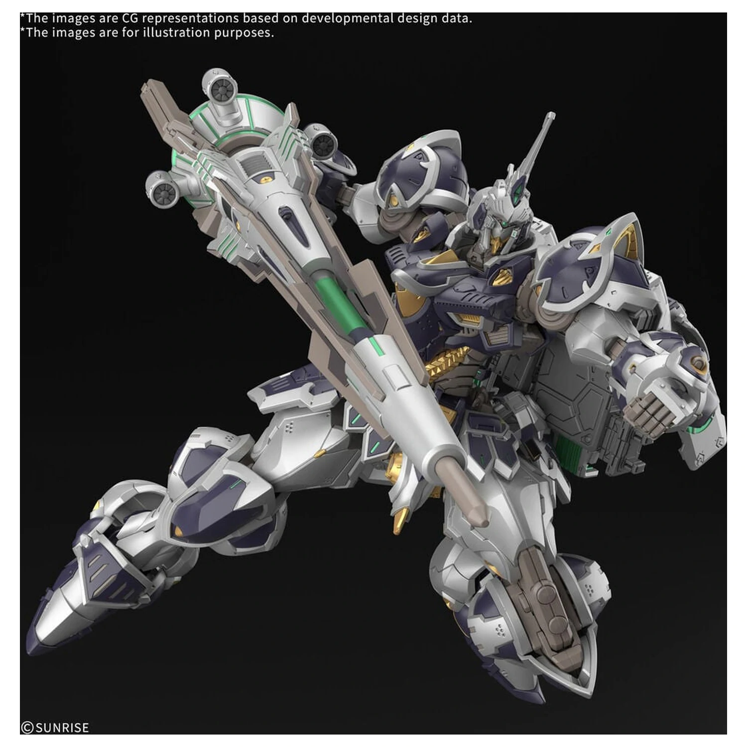 Gundam Rogue Orbit TRA122E B Calice HG Modellbausatz Figur im Maßstab 1/144 Produktfoto