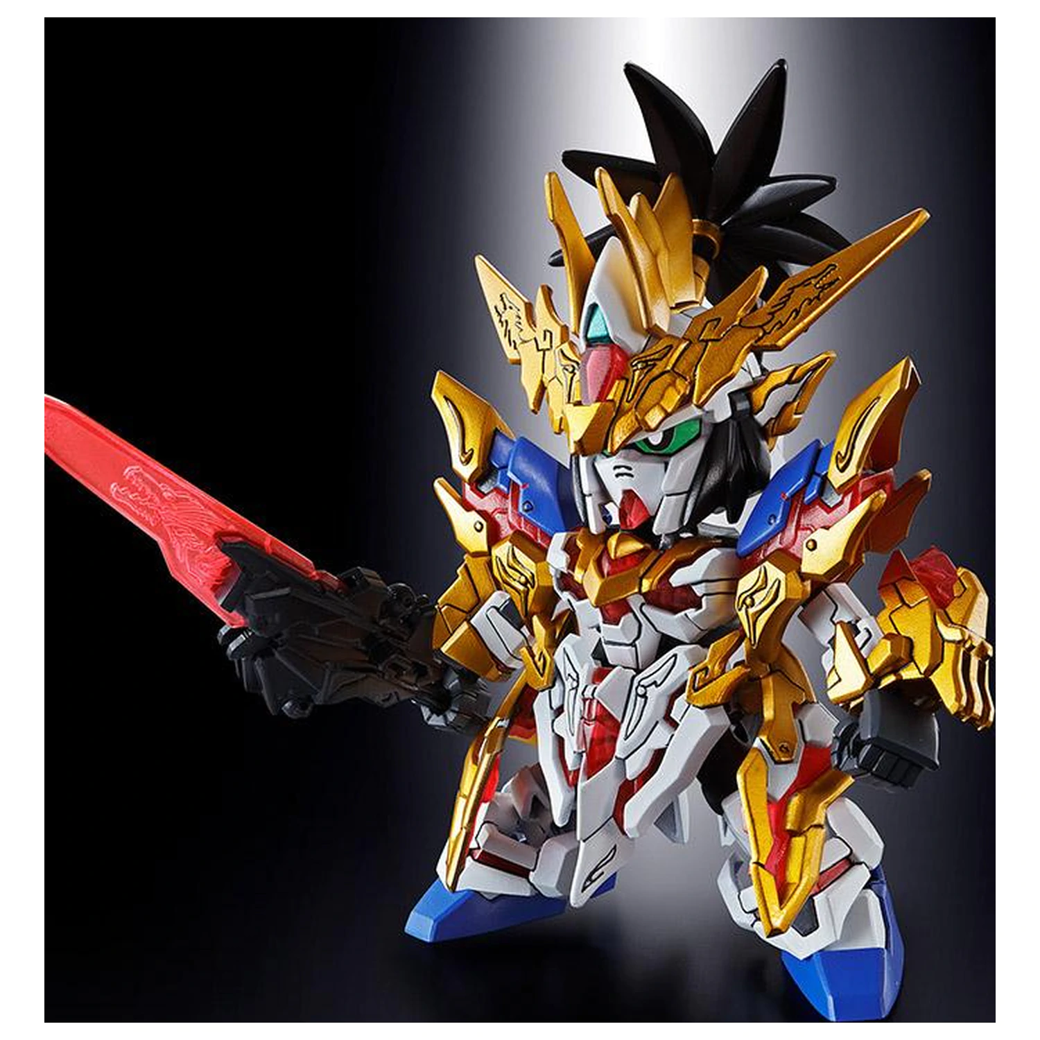 GUNDAM SD Sangoku Soketsuden Liu Bei Unicorn Gundam Modell Bausatz Produktfoto