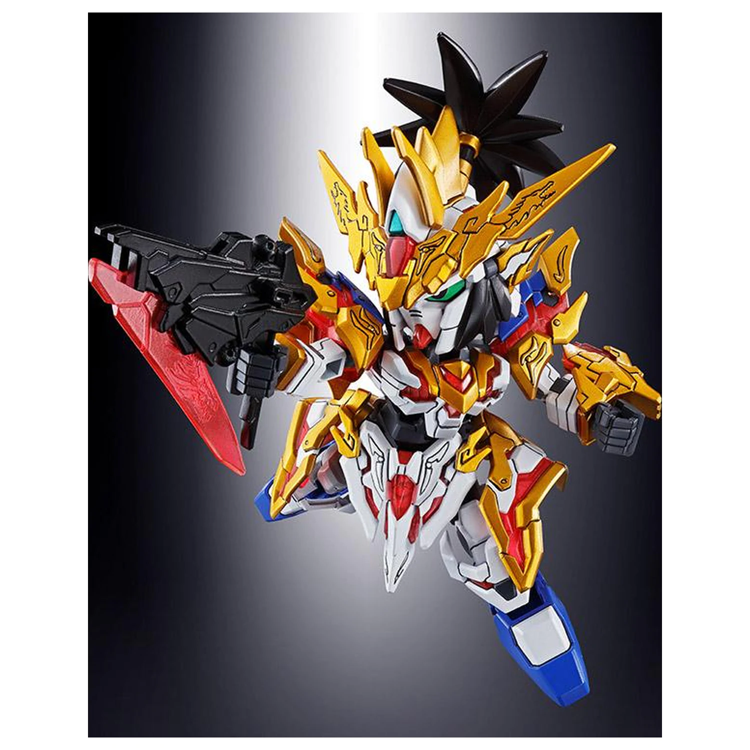 GUNDAM SD Sangoku Soketsuden Liu Bei Unicorn Gundam Modell Bausatz Produktfoto