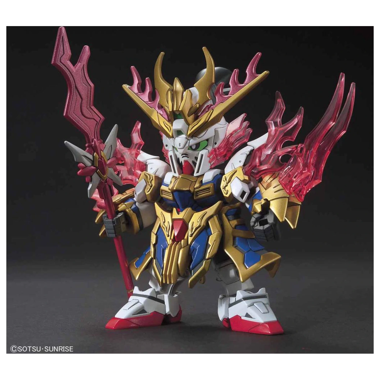 GUNDAM SD Sangoku Soketsuden Zhang Fei God Gundam Modellbausatz Produktfoto