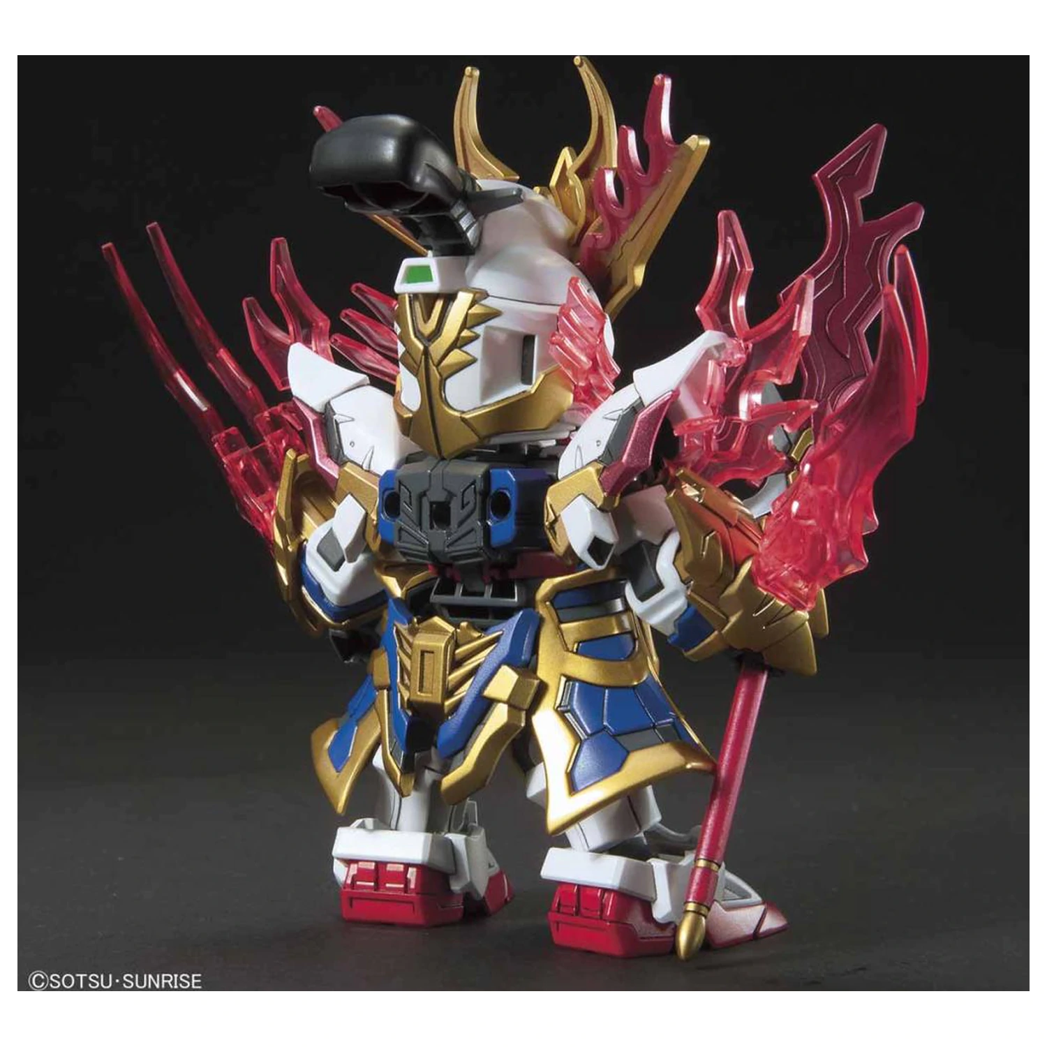 GUNDAM SD Sangoku Soketsuden Zhang Fei God Gundam Modellbausatz Produktfoto