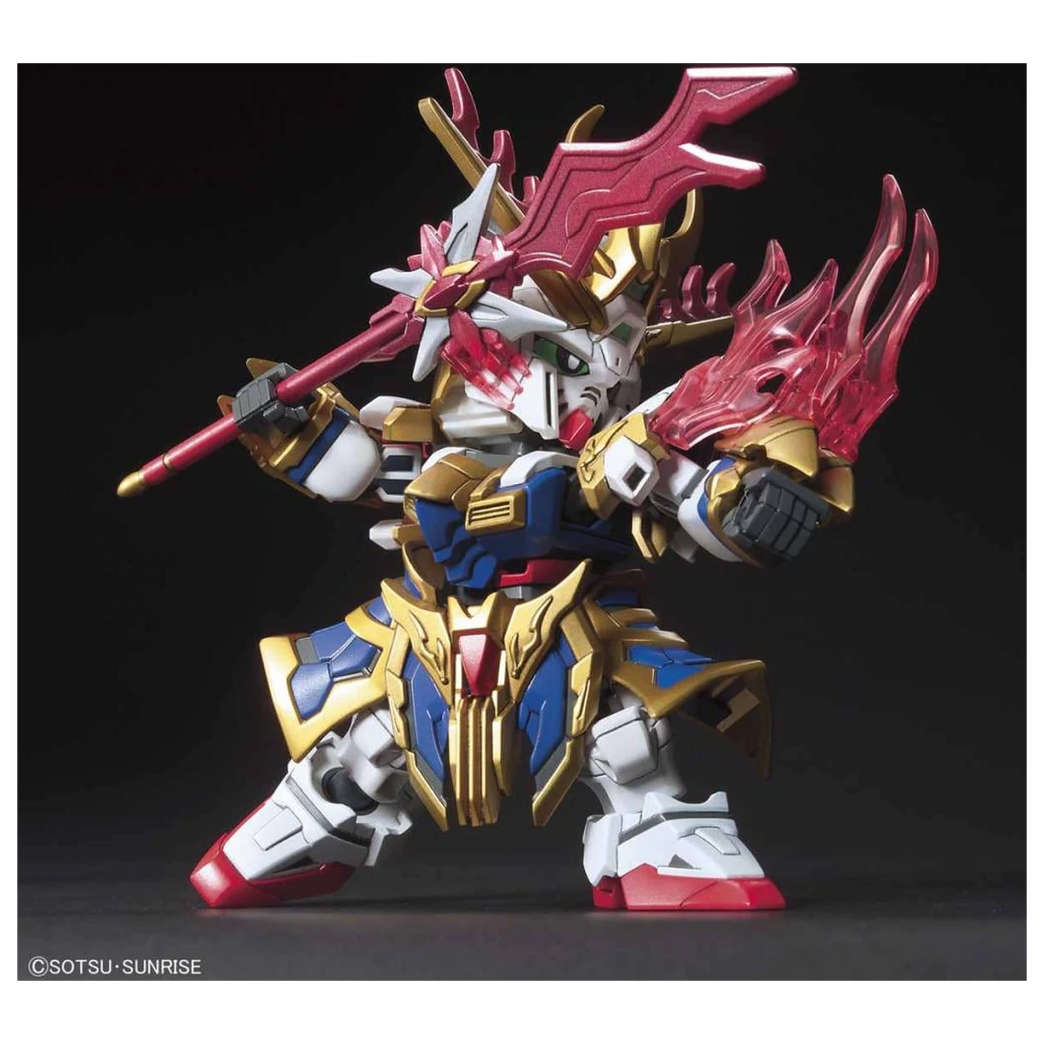 GUNDAM SD Sangoku Soketsuden Zhang Fei God Gundam Modellbausatz Produktfoto