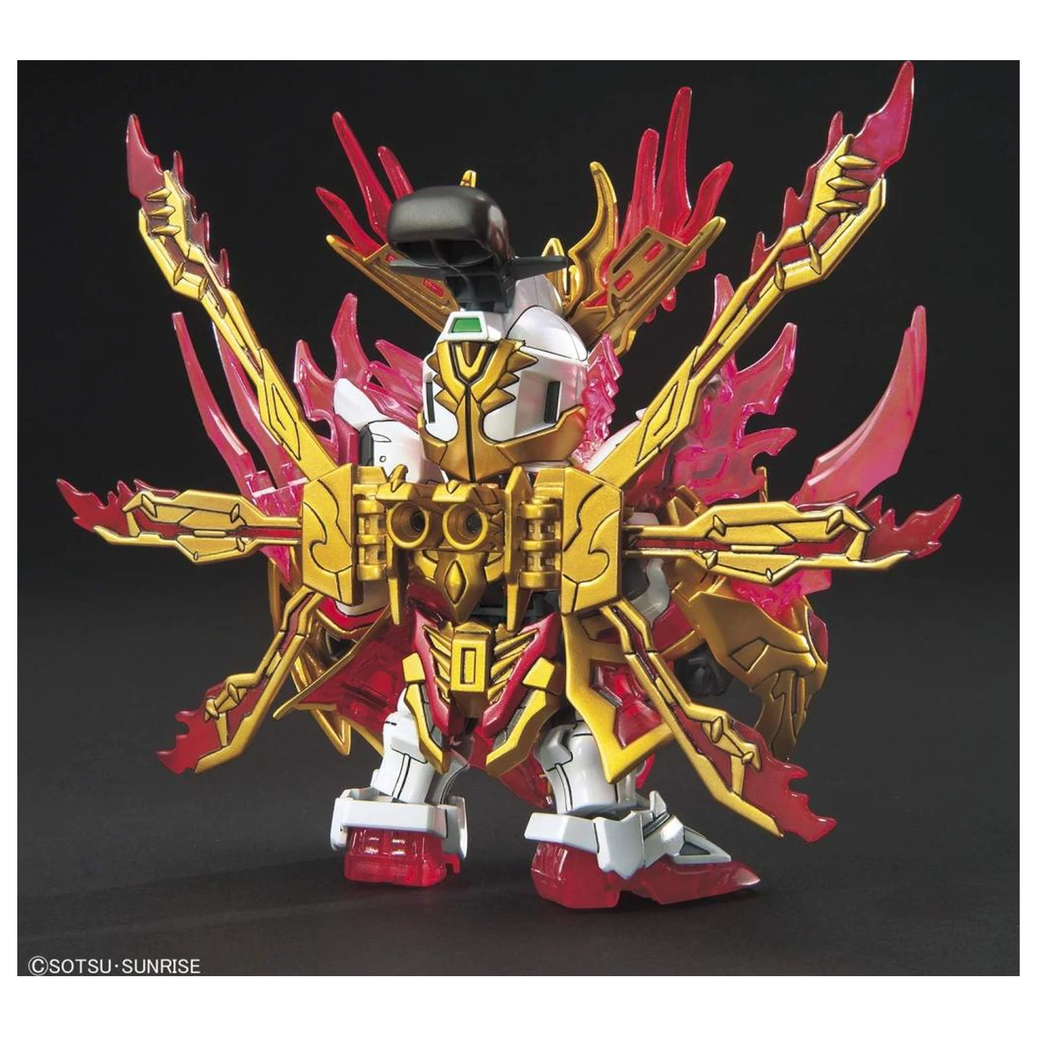 Gundam SD Sangoku Yan Huang Zhang Fei God Gundam Modellbausatz Produktfoto