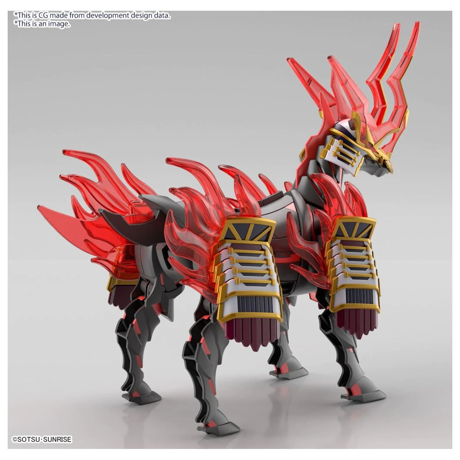 GUNDAM SDW Heroes Nobunaga's War Horse Modellbausatz Produktfoto