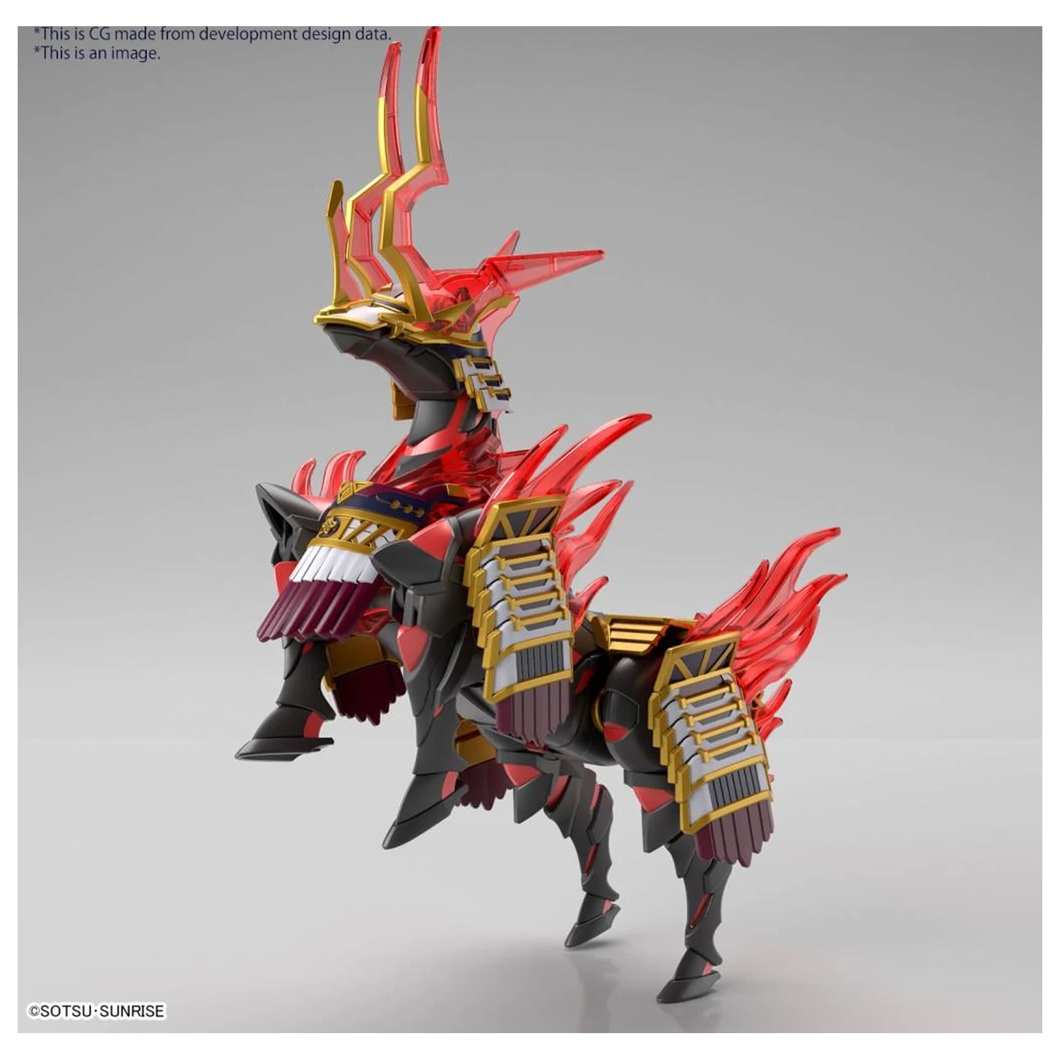 GUNDAM SDW Heroes Nobunaga's War Horse Modellbausatz Produktfoto