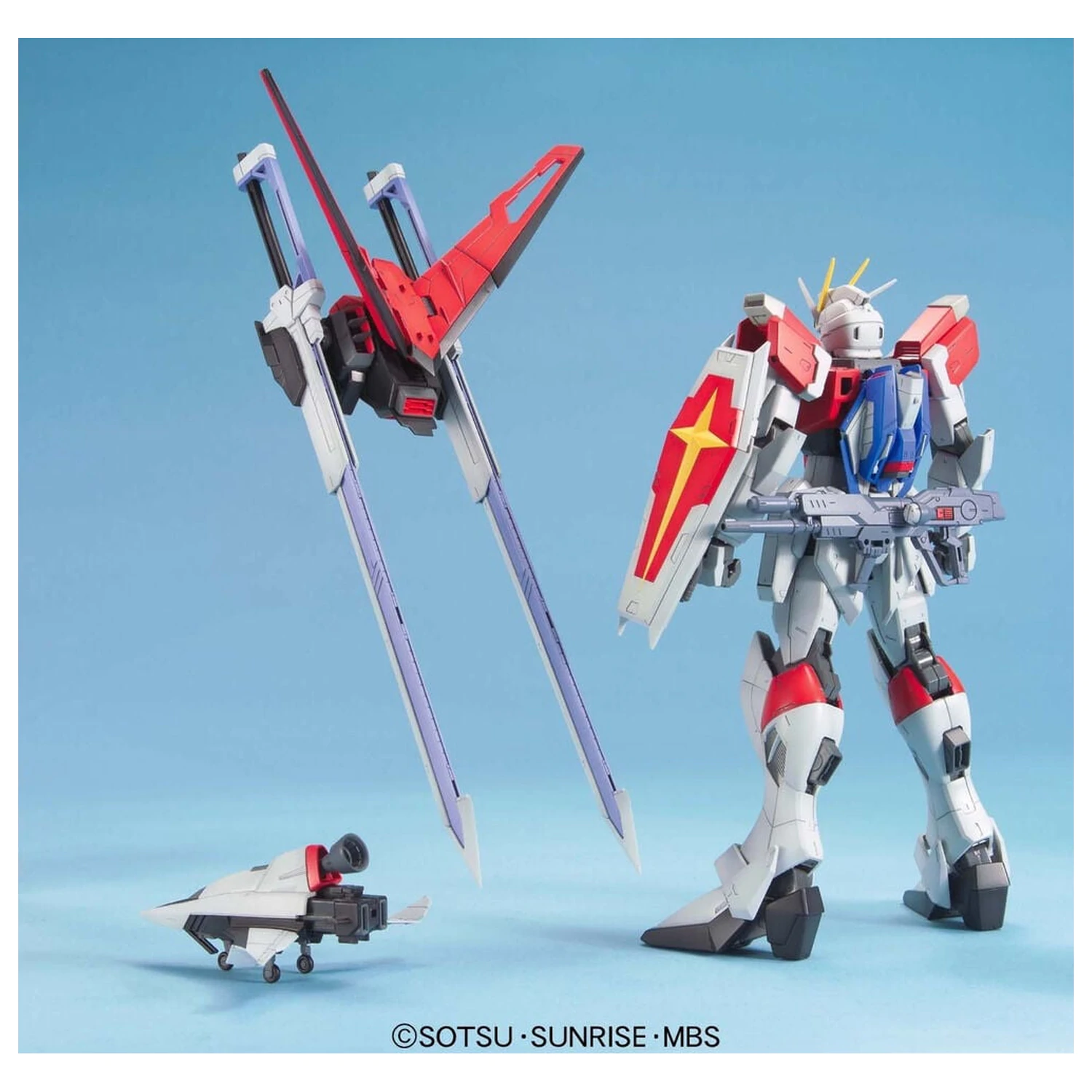 Gundam SEED Destiny ZGMF-X56S/gamma Sword Impulse Gundam Mobile Suit Modellbausatz MG 1/100 Produktfoto