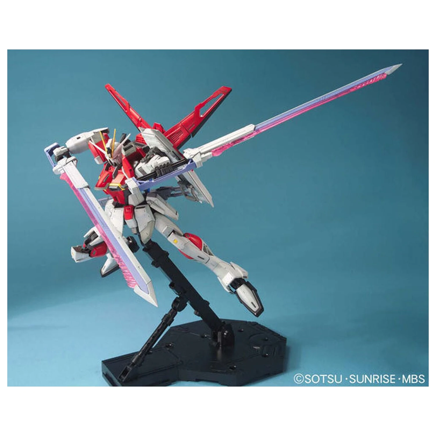 Gundam SEED Destiny ZGMF-X56S/gamma Sword Impulse Gundam Mobile Suit Modellbausatz MG 1/100 Produktfoto
