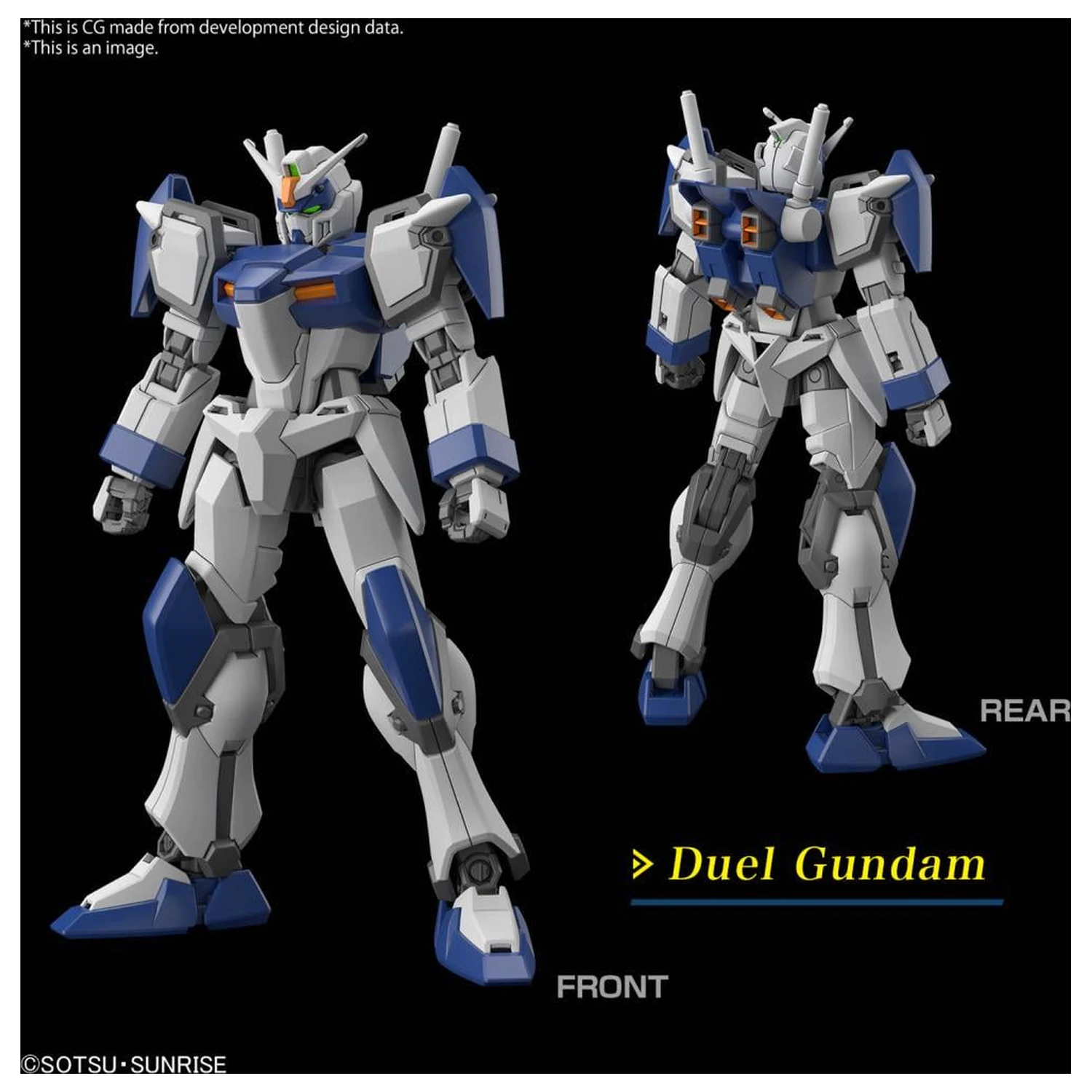 Gundam Seed Freedom HG 1/144 Duel Blitz Gundam Modellbausatz Produktfoto