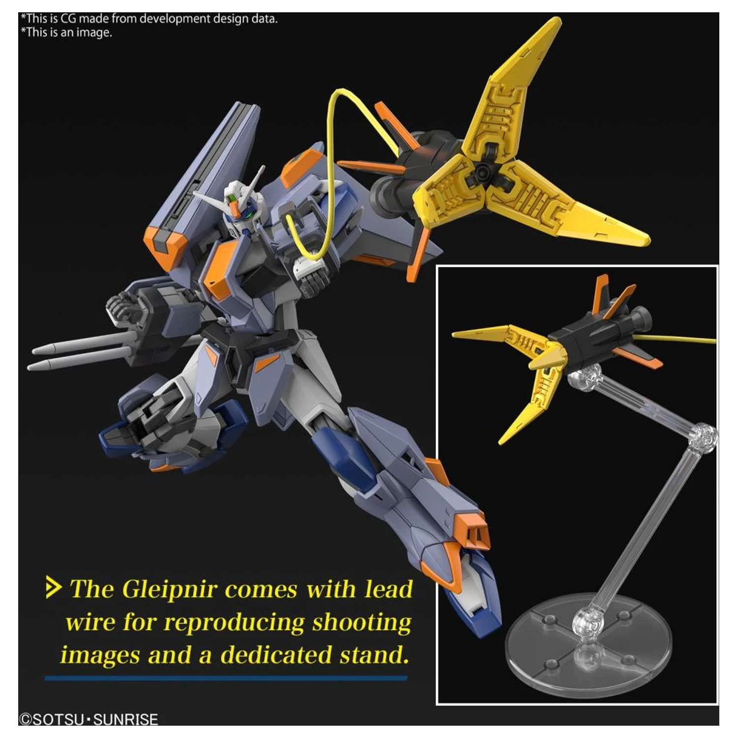 Gundam Seed Freedom HG 1/144 Duel Blitz Gundam Modellbausatz Produktfoto