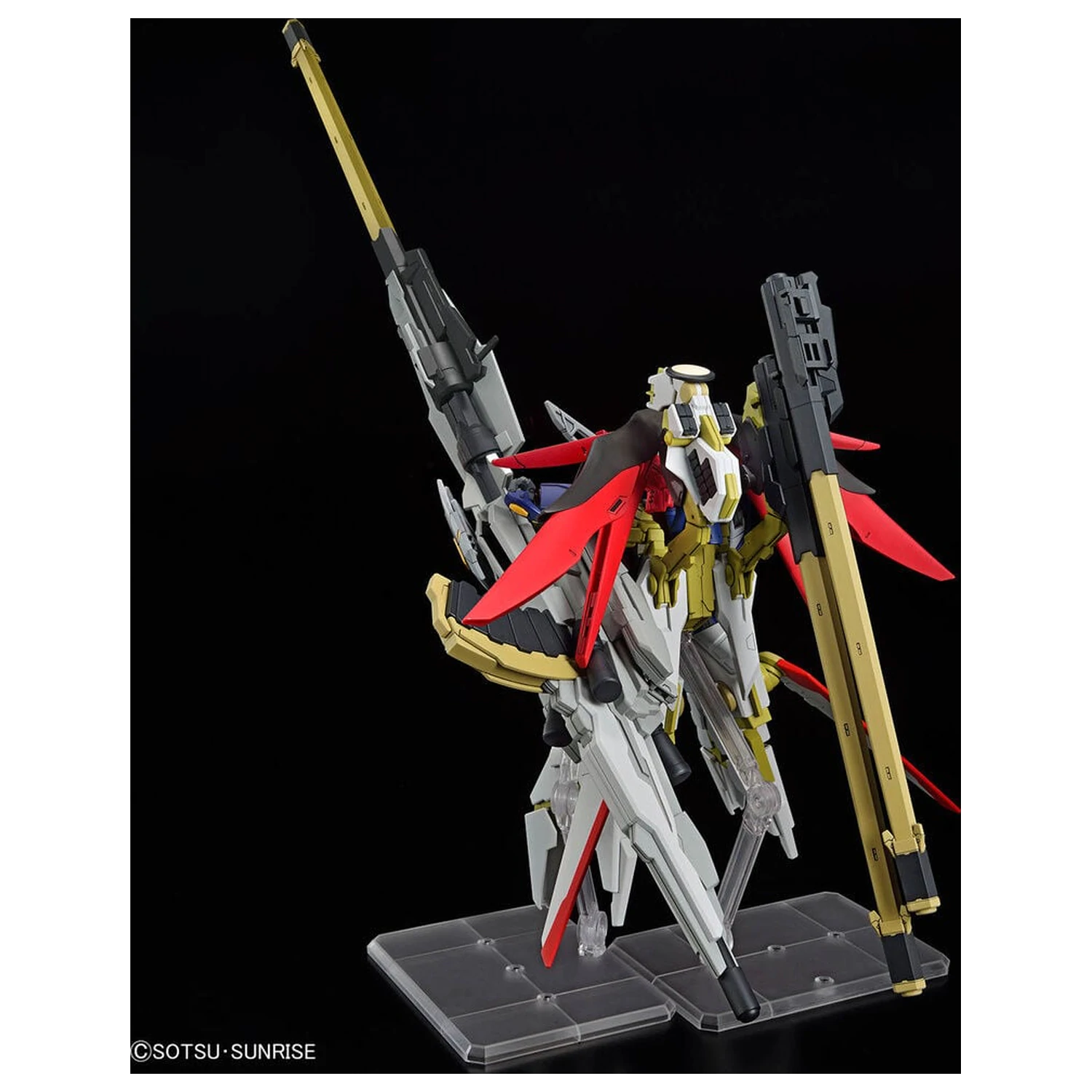 Gundam SEED Freedom ZGMF/A-262PD-P Mighty Strike Freedom Gundam Destiny Gundam II Zeus Silhouette Mobile Suit Modellbausatz HG 1/144 Produktfoto