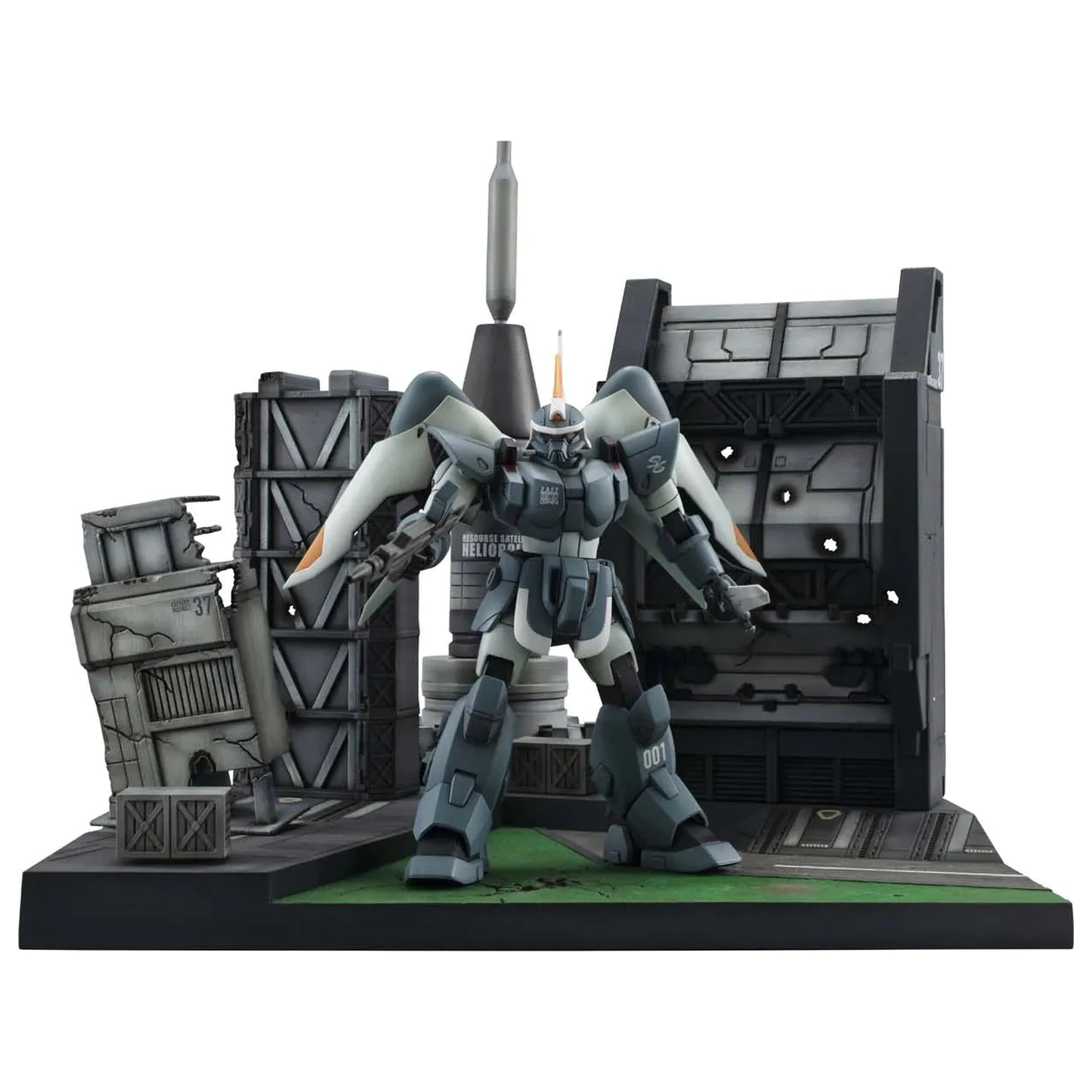 GUNDAM SEED Heliopolis Battle Stage Realistisches Modell Serie 20-25 cm Produktfoto