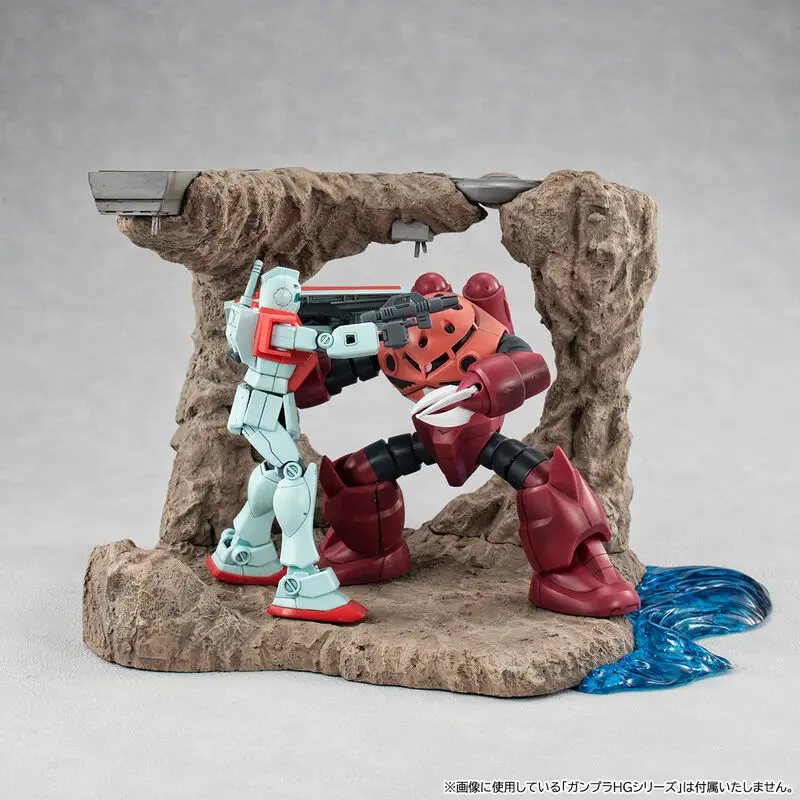 Mobile Suit Gundam Realistic Model Series Diorama G Structure GS01 Tragedy in Jaburo Produktfoto