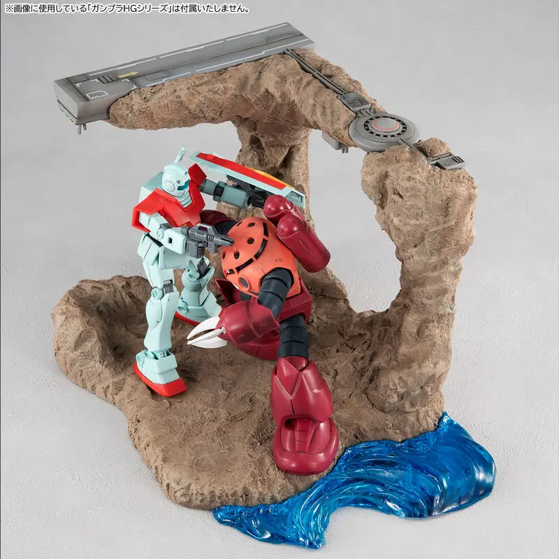 Mobile Suit Gundam Realistic Model Series Diorama G Structure GS01 Tragedy in Jaburo Produktfoto