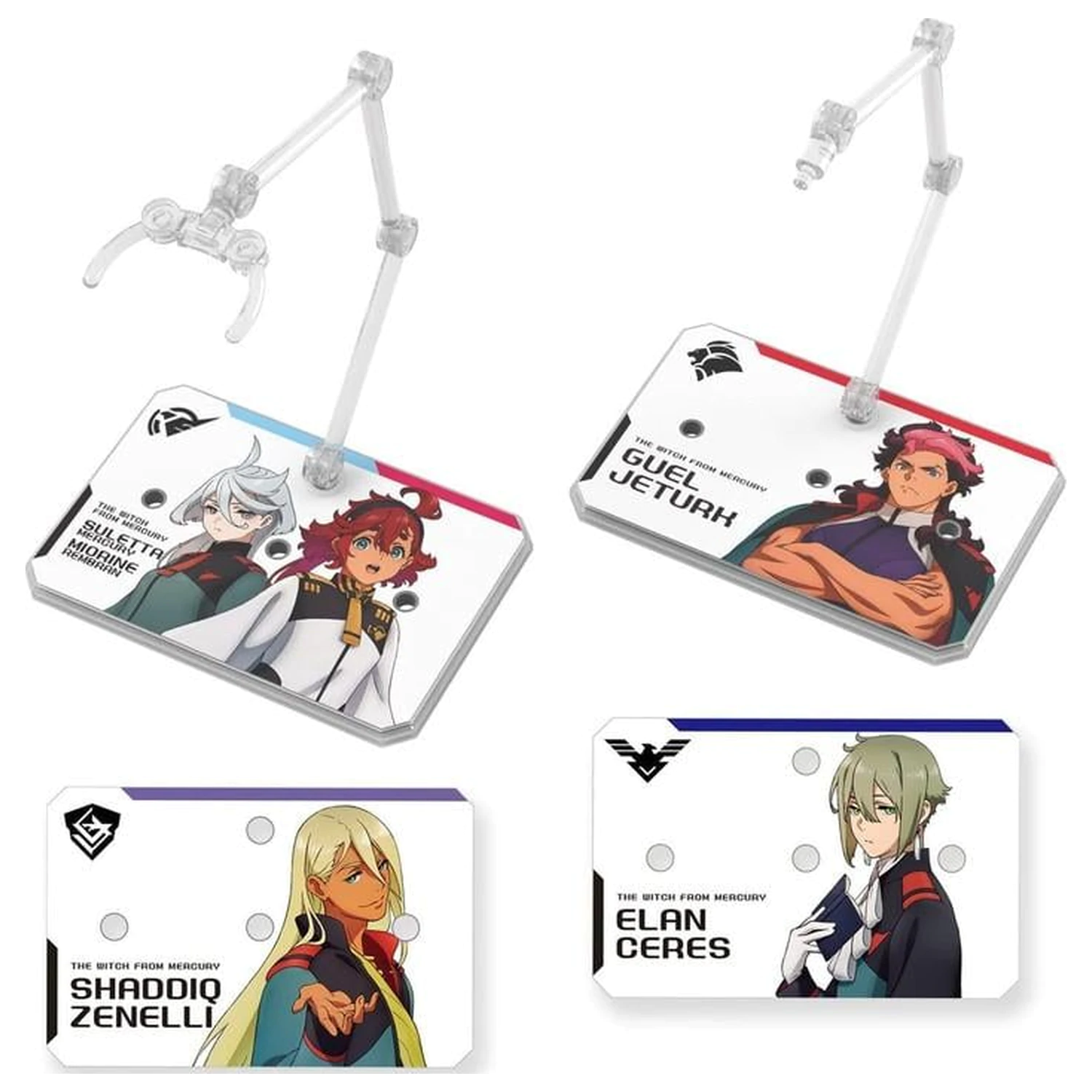 Gundam: The Witch from Mercury - Action Base 6 Sticker-Set (Klar) Modellbausatz Zubehörpaket Produktfoto