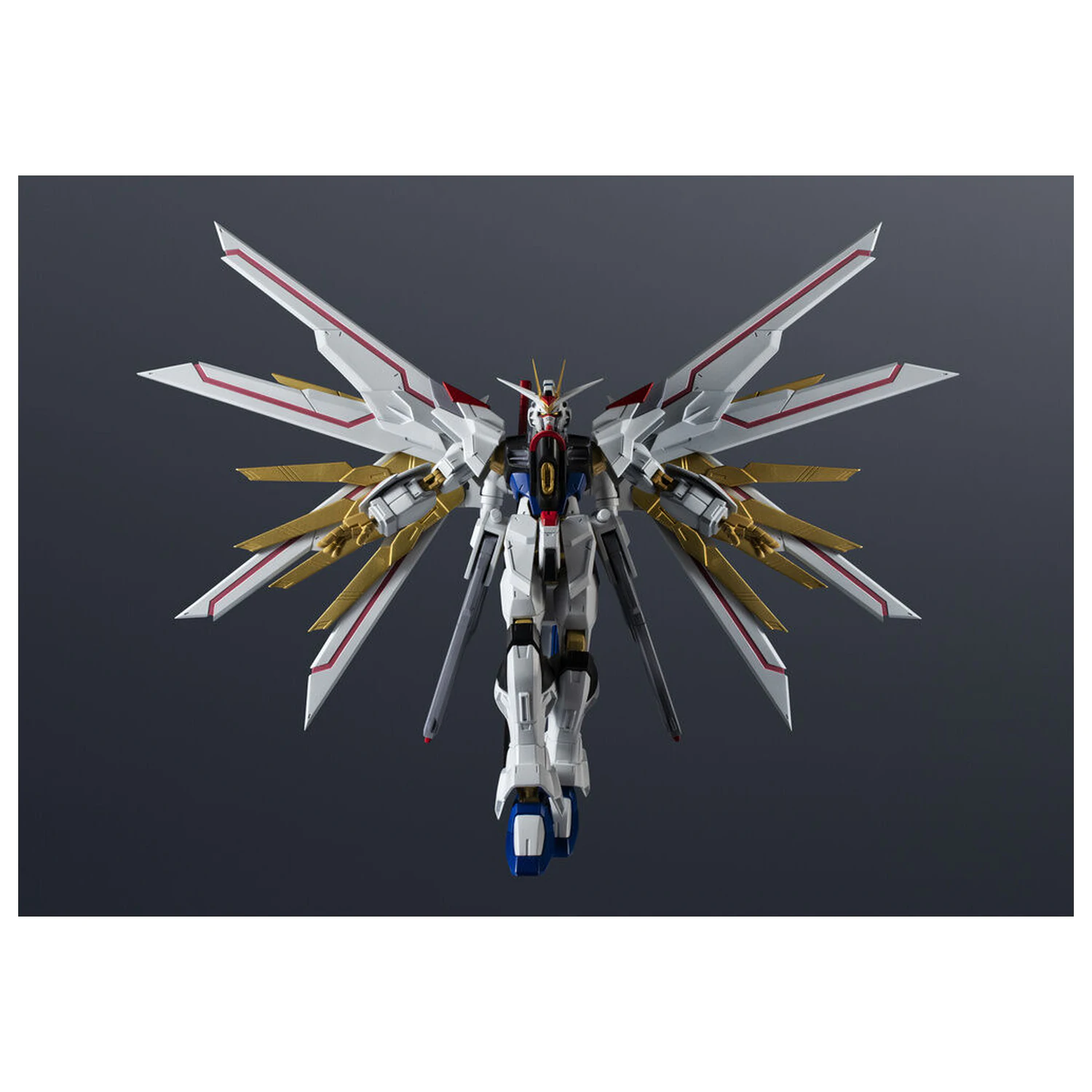 Gundam Universe Mighty Strike Freedom Gundam Figur 15cm Produktfoto