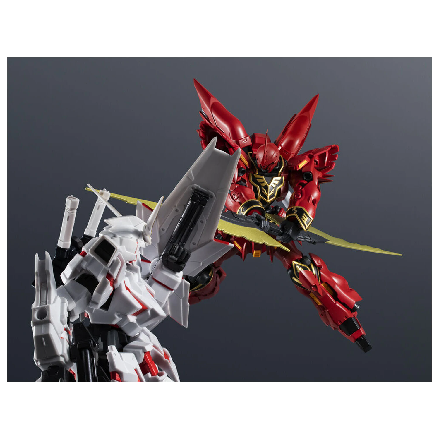 Gundam Universe MSN-06S Sinanju Figur 16 cm Produktfoto