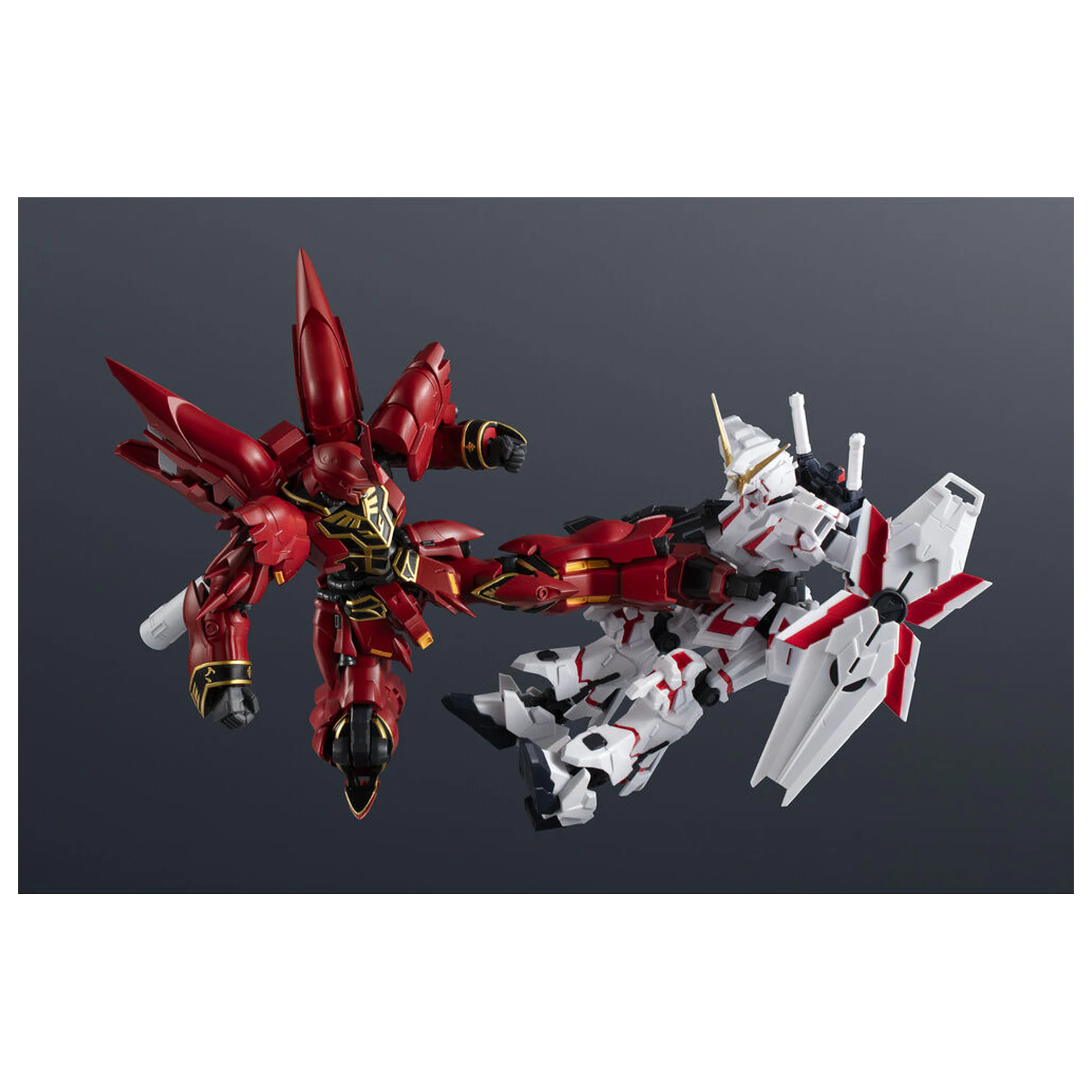 Gundam Universe MSN-06S Sinanju Figur 16 cm Produktfoto