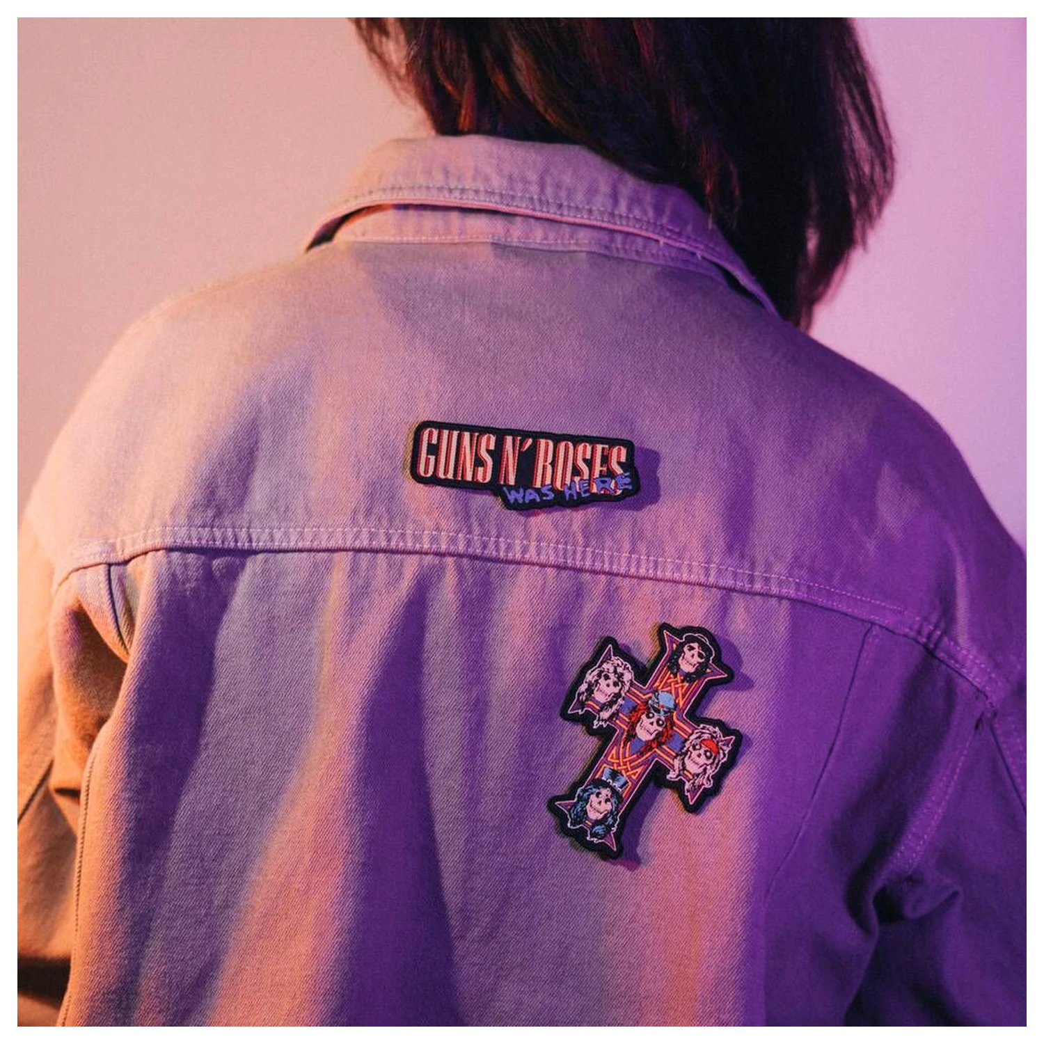 Guns N Roses 3er-Set Aufnäher Produktfoto