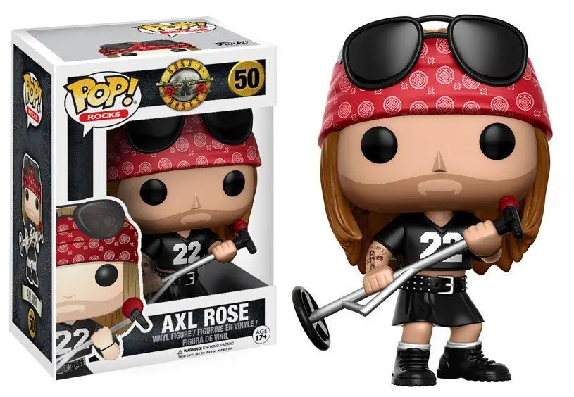 Guns N´ Roses POP! Rocks Vinyl Figur Axl Rose 9 cm termékfotó