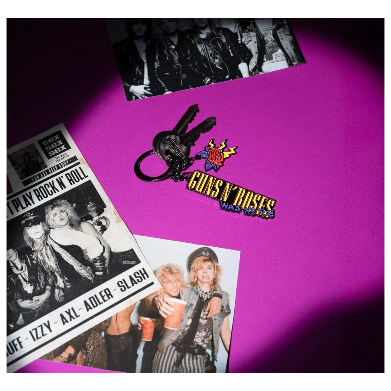 Guns N Roses Schlüsselanhänger Produktfoto
