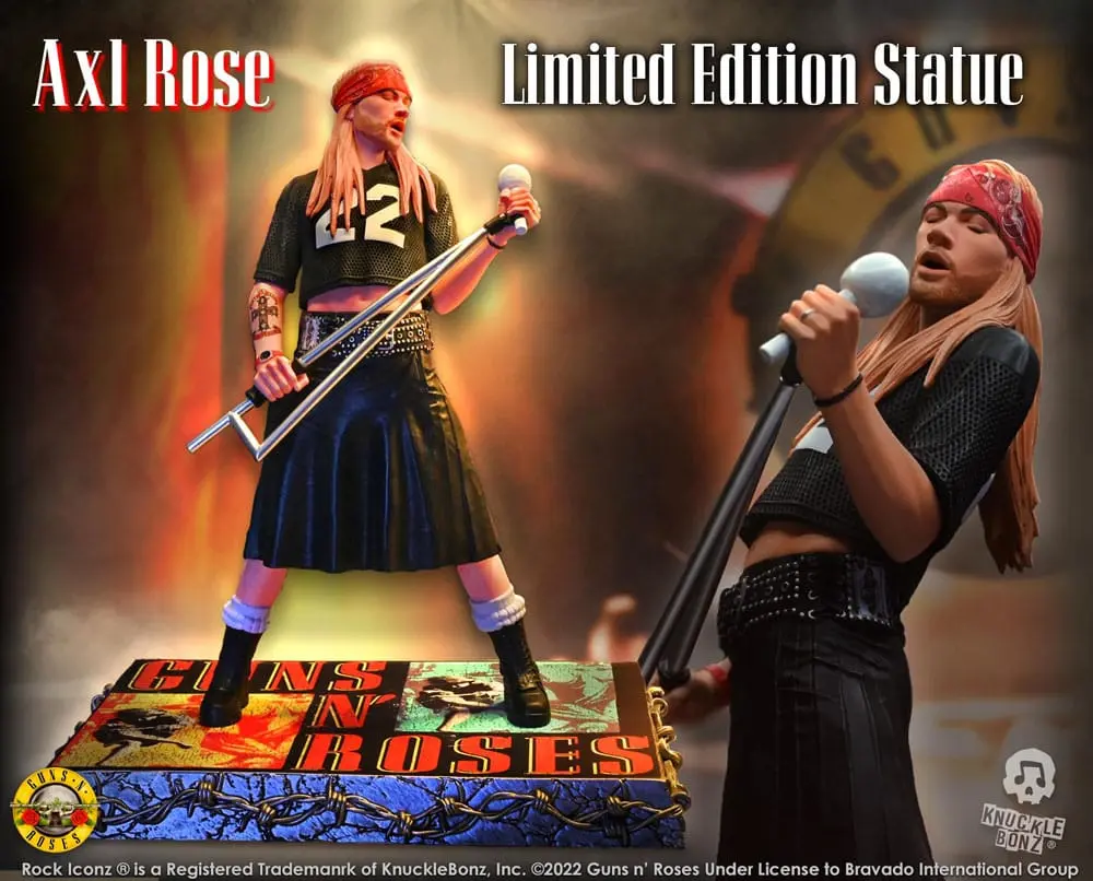 Guns N' Roses Rock Iconz Statue Axl Rose II 22 cm termékfotó