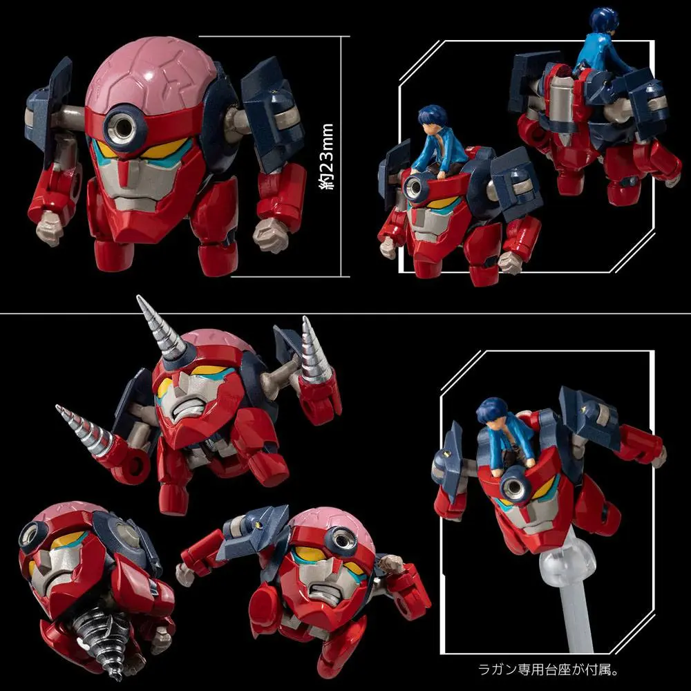 Gurren Lagann Diecast Actionfigur Riobot Combine Gurren Lagann 21 cm Produktfoto