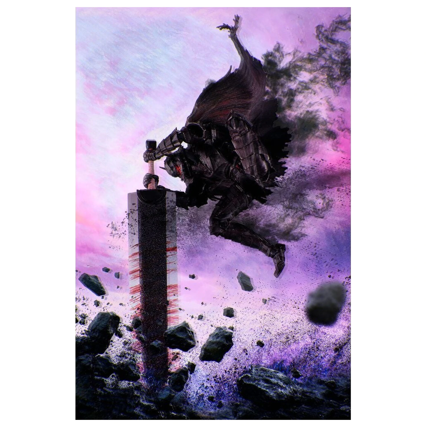 Berserker Armor Heat Passion Battle Guts Figur 16 cm Produktfoto