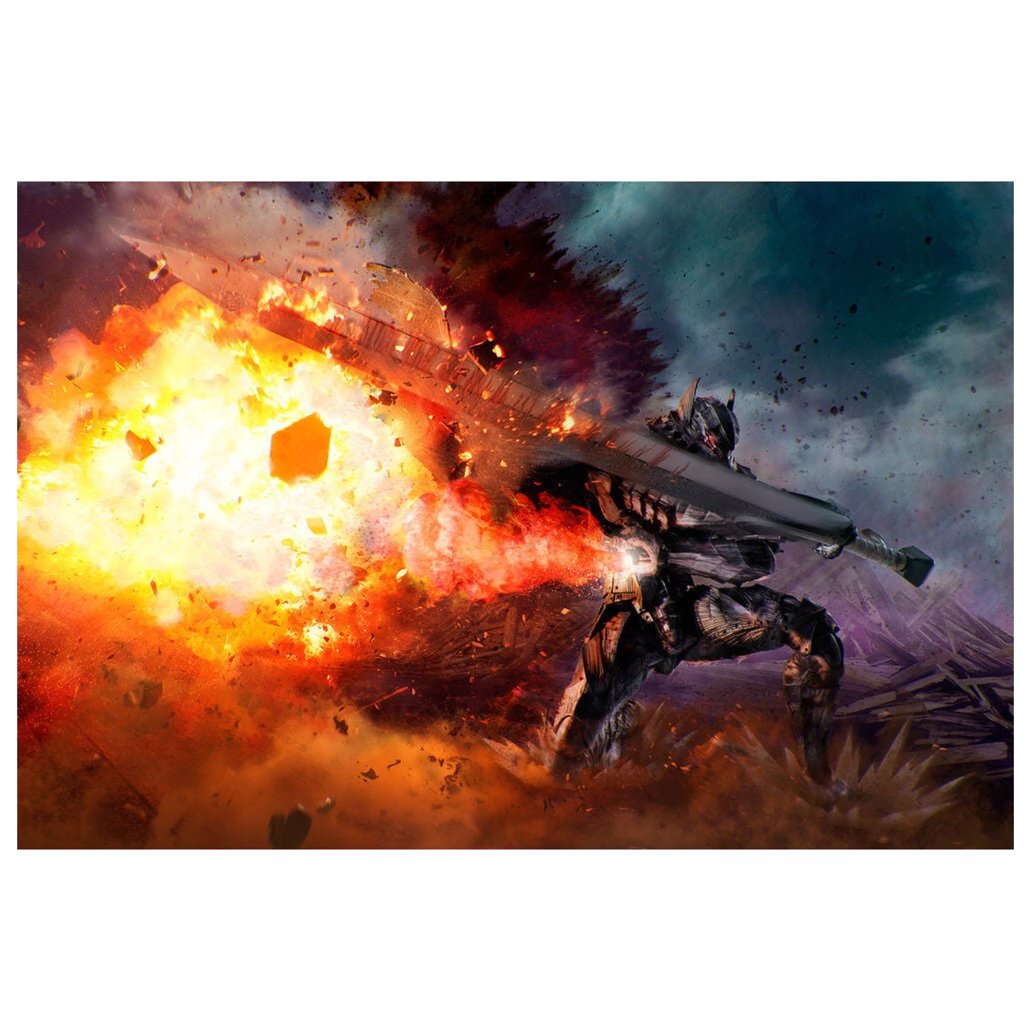 Berserker Armor Heat Passion Battle Guts Figur 16 cm Produktfoto