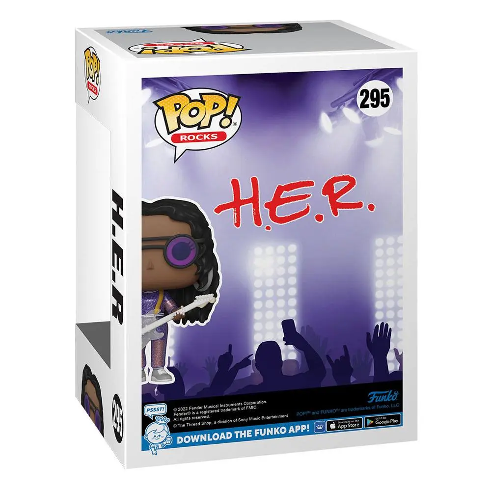 H.E.R. POP! Rocks Vinyl Figur 9 cm Produktfoto