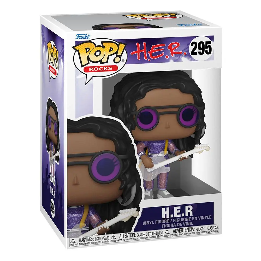 H.E.R. POP! Rocks Vinyl Figur 9 cm Produktfoto