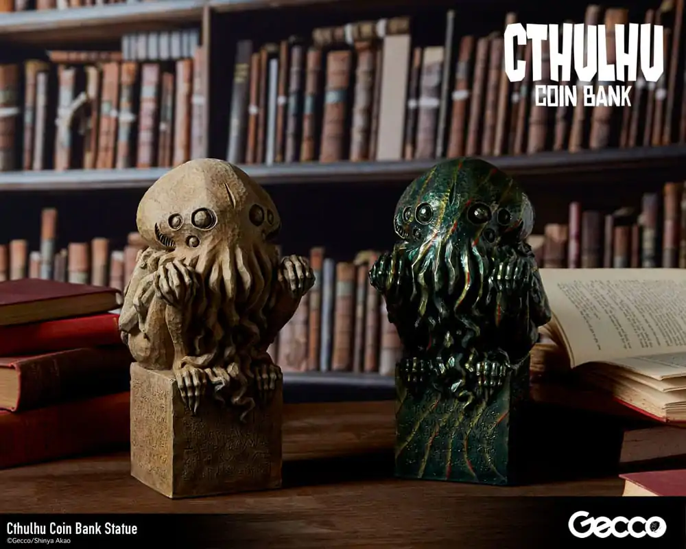 H.P. Lovecraft Cthulhu Mythos Spardosen Statue Cthulhu (Original Color) 24 cm termékfotó