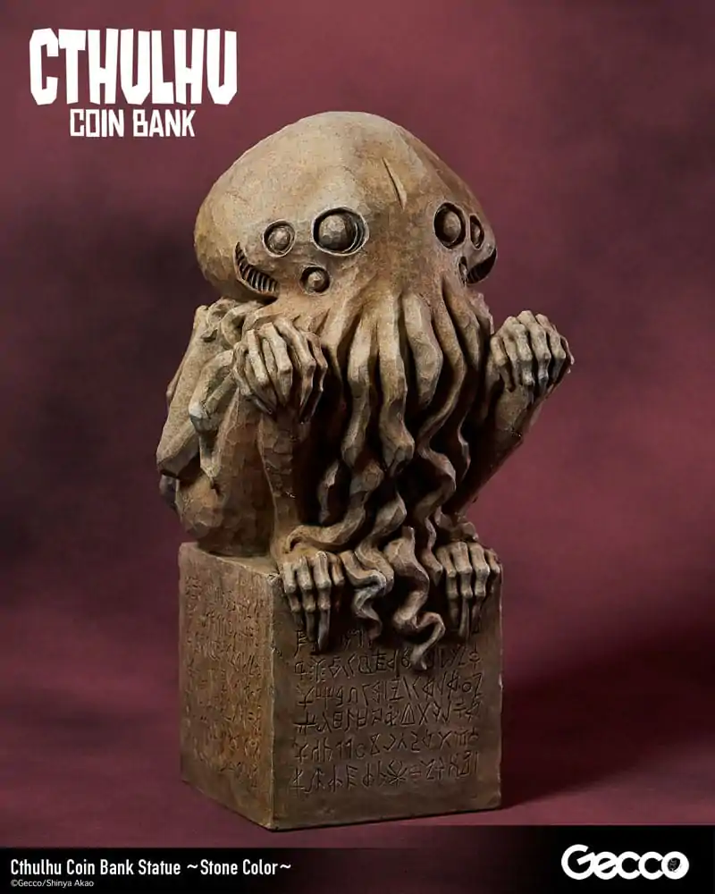 H.P. Lovecraft Cthulhu Mythos Spardosen Statue Cthulhu (Stone Color) 24 cm termékfotó