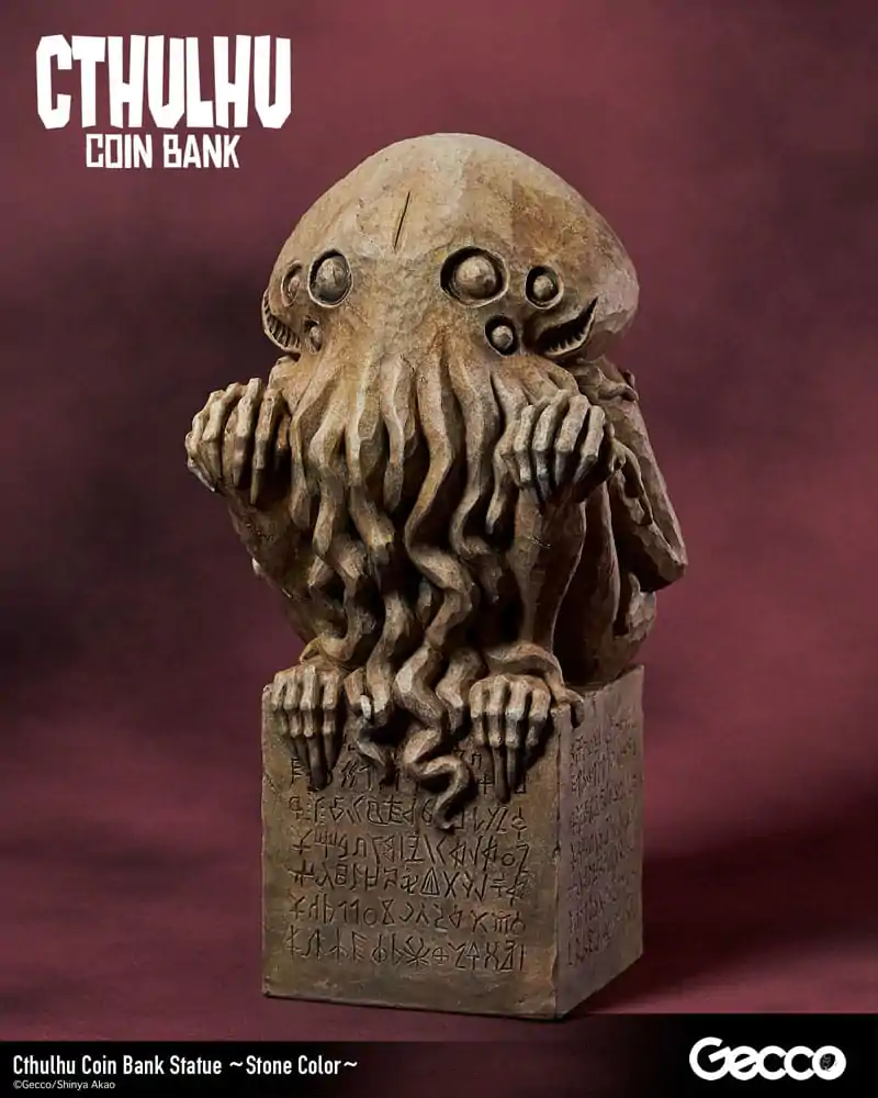 H.P. Lovecraft Cthulhu Mythos Spardosen Statue Cthulhu (Stone Color) 24 cm termékfotó