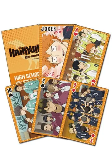 Haikyu!! Spielkarten Big Group Season 2 Produktfoto