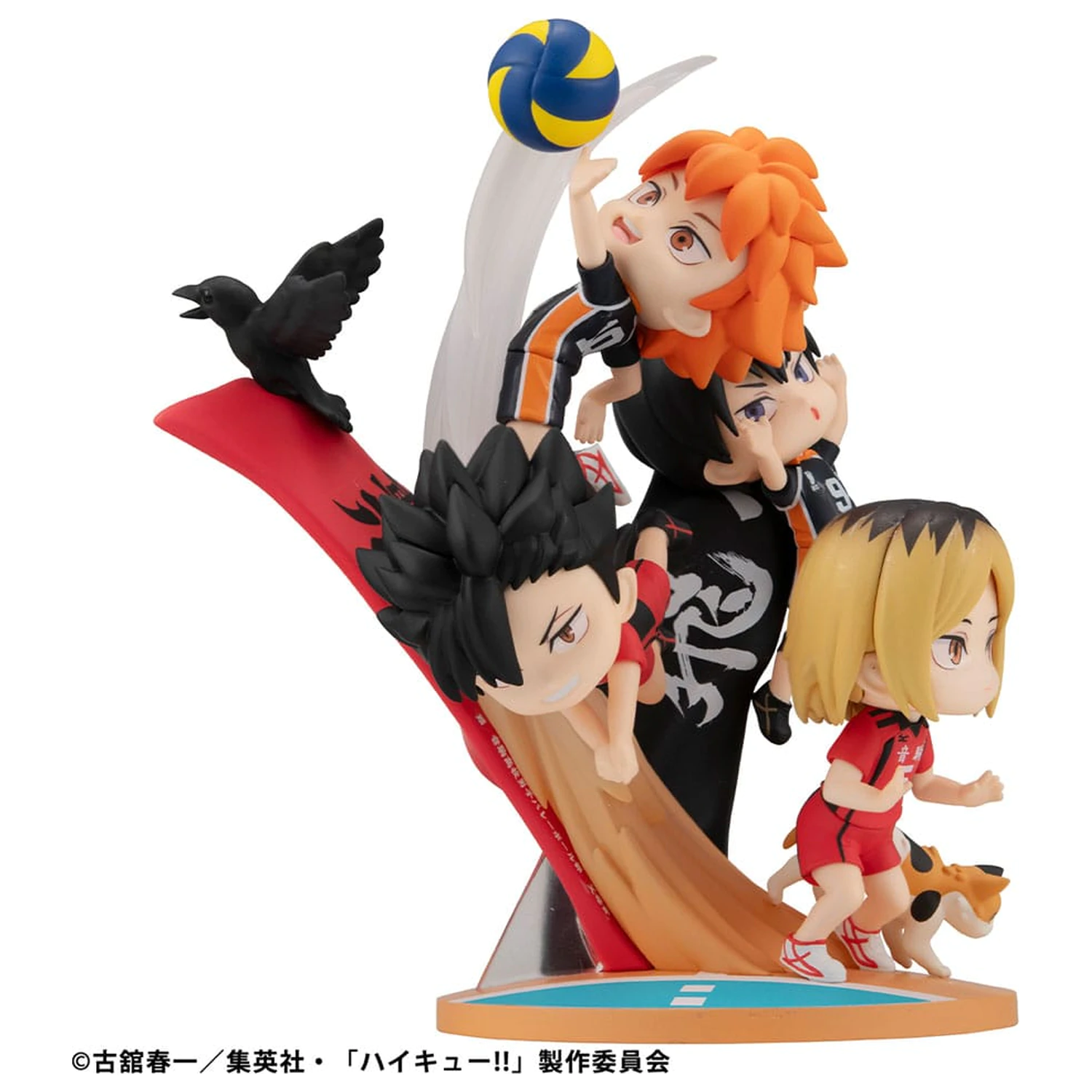 Haikyu!! FigUnity PVC Mini Statue 16 cm Produktfoto