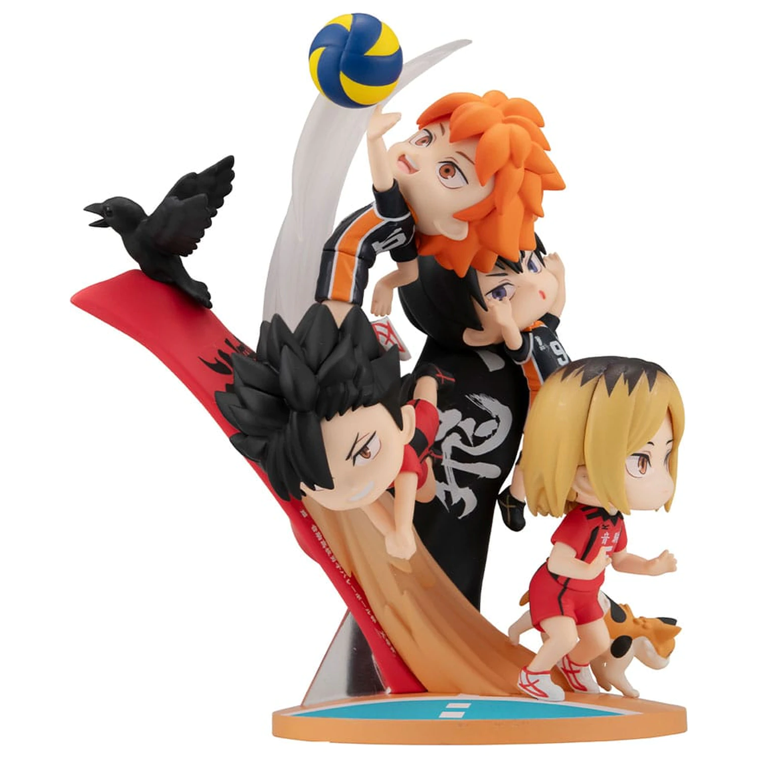 Haikyu!! FigUnity PVC Mini Statue 16 cm (mit Geschenk) Produktfoto