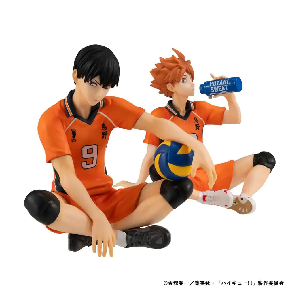 Haikyu!! G.E.M. Series PVC Statue Atsumu Shoyo Hinata Second Uniform Ver. Handflächengröße 9 cm Produktfoto