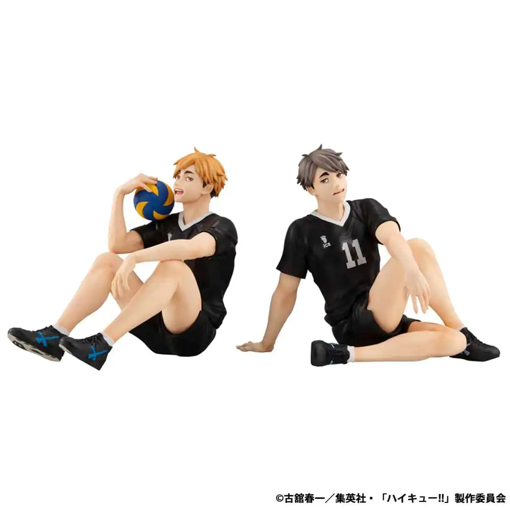 Haikyu!! G.E.M. Series PVC-Statue Osamu Miya Handflächengröße 9 cm Produktfoto