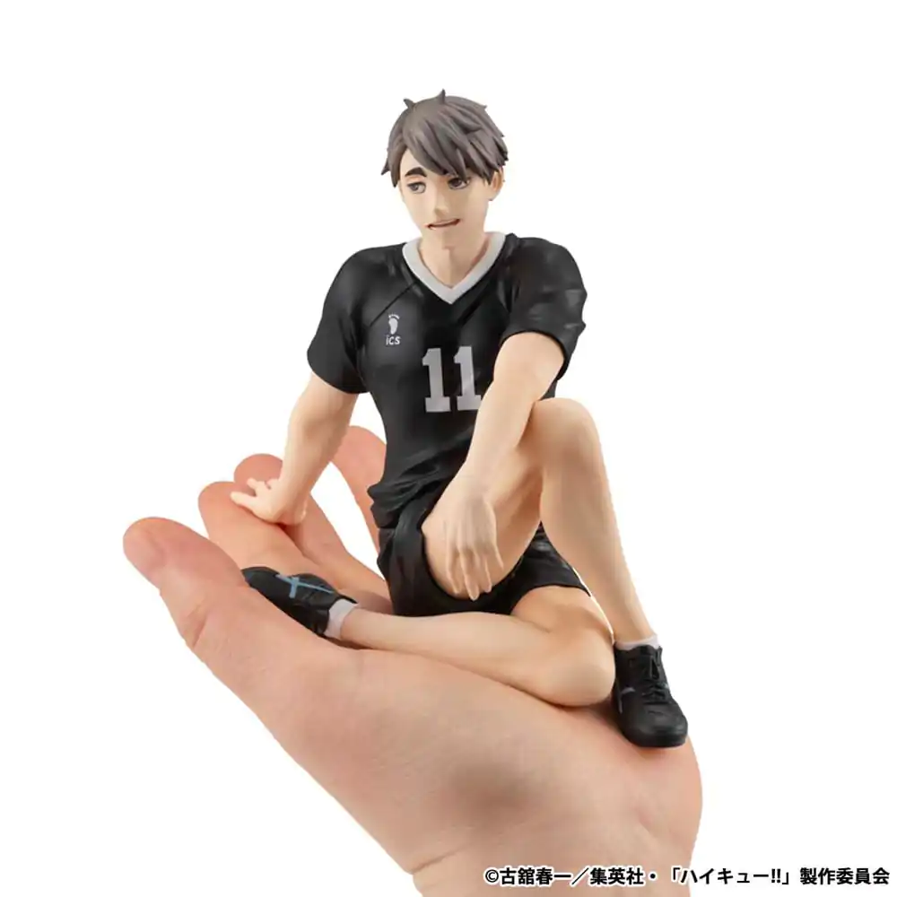 Haikyu!! G.E.M. Series PVC-Statue Osamu Miya Handflächengröße 9 cm Produktfoto