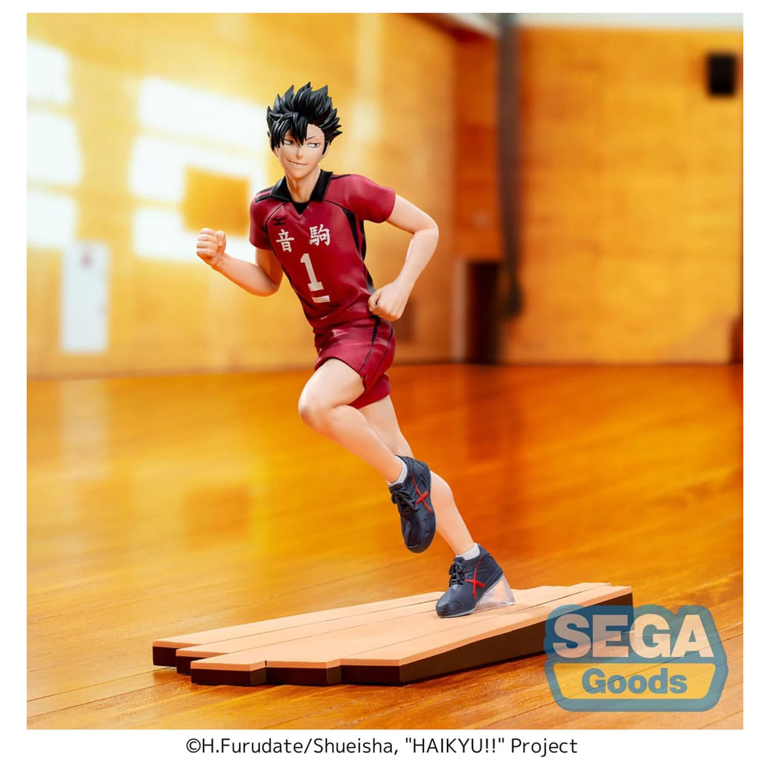 Haikyu!! Hochwertige PVC-Statue Tetsuro Kuroo 17 cm Produktfoto