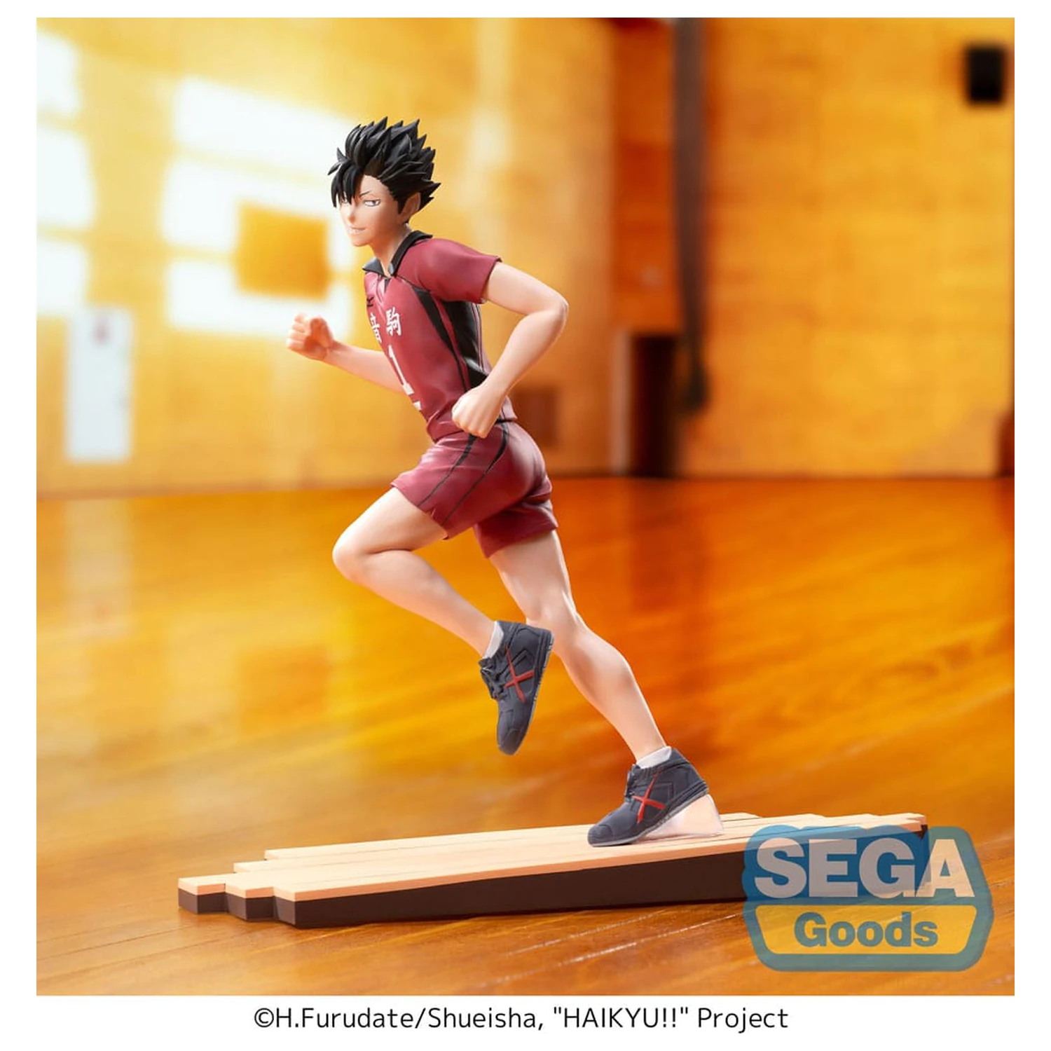 Haikyu!! Hochwertige PVC-Statue Tetsuro Kuroo 17 cm Produktfoto