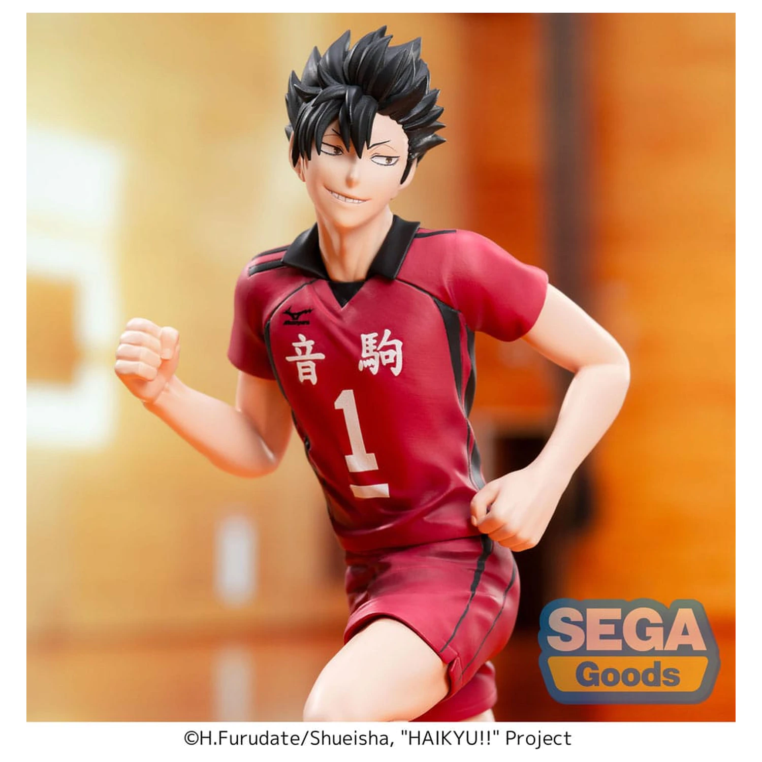 Haikyu!! Hochwertige PVC-Statue Tetsuro Kuroo 17 cm Produktfoto