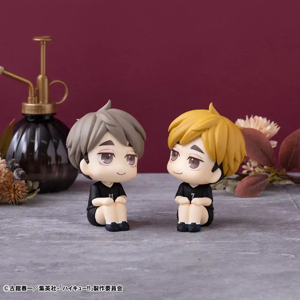 Haikyu!! Look Up PVC Statuen Atsumu Miya &amp; Osamu Miya Uniform Ver. 11 cm (with gift) Produktfoto